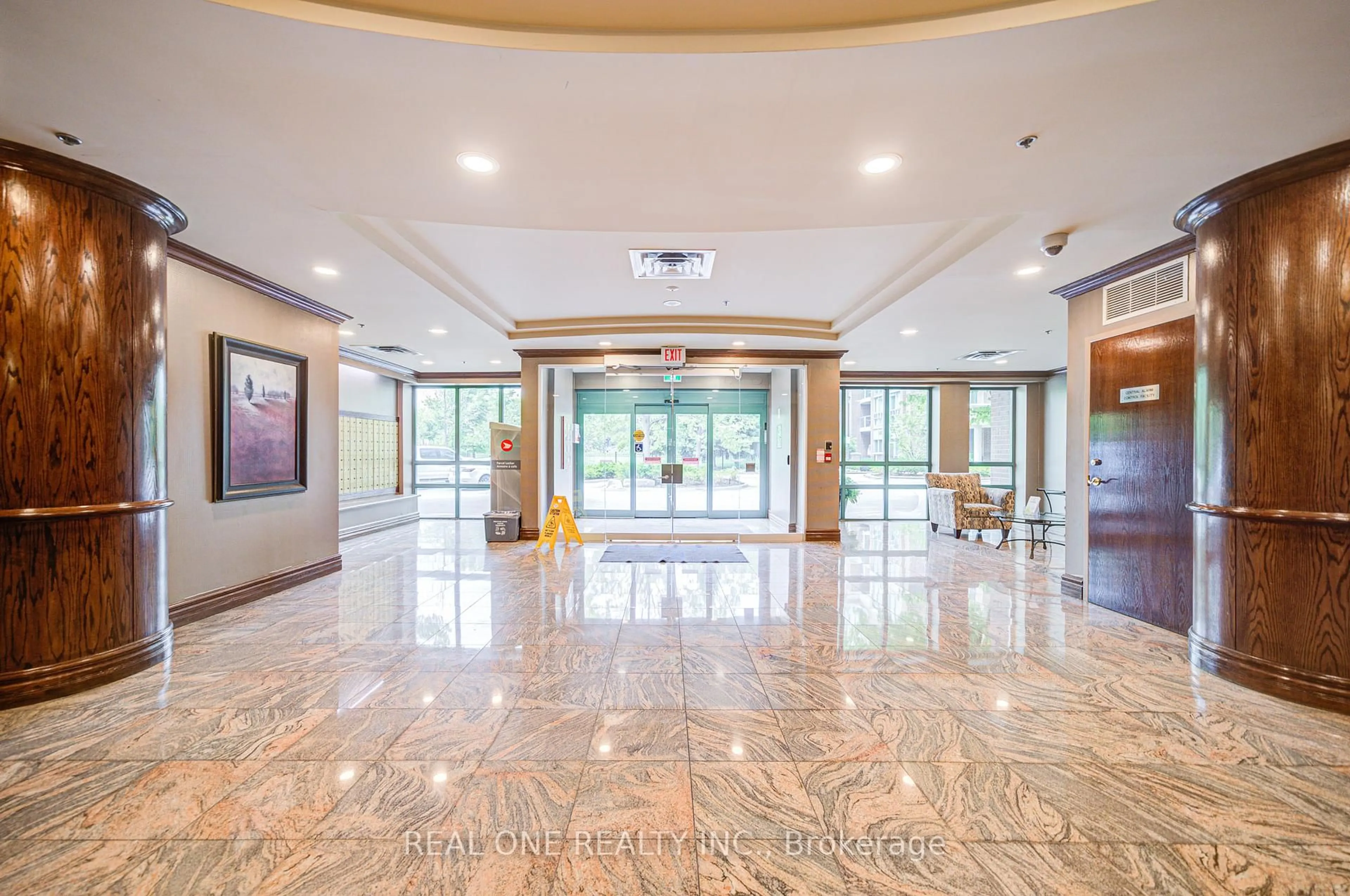Lobby for 15 Michael Power Pl #1507, Toronto Ontario M9A 5G4