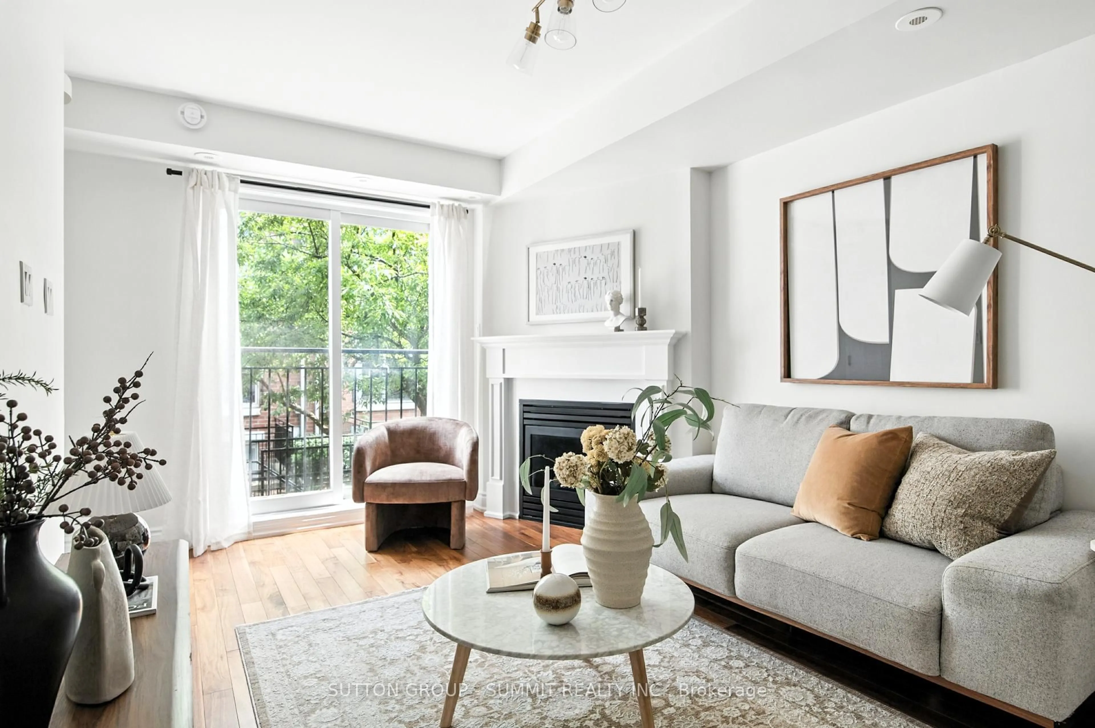 Living room with furniture, unknown for 18 Laidlaw St #1026, Toronto Ontario M6K 1X2