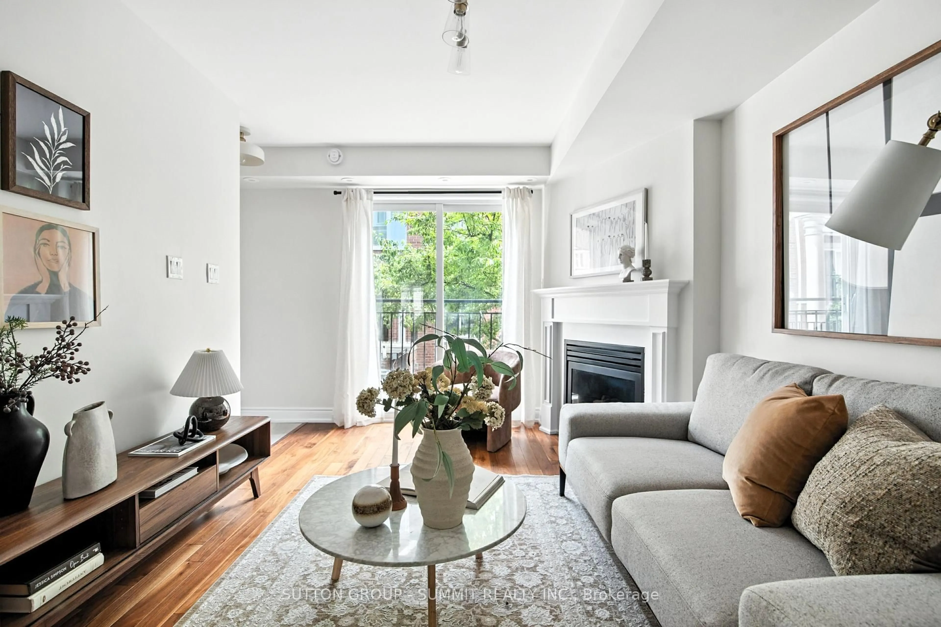 Living room with furniture, unknown for 18 Laidlaw St #1026, Toronto Ontario M6K 1X2