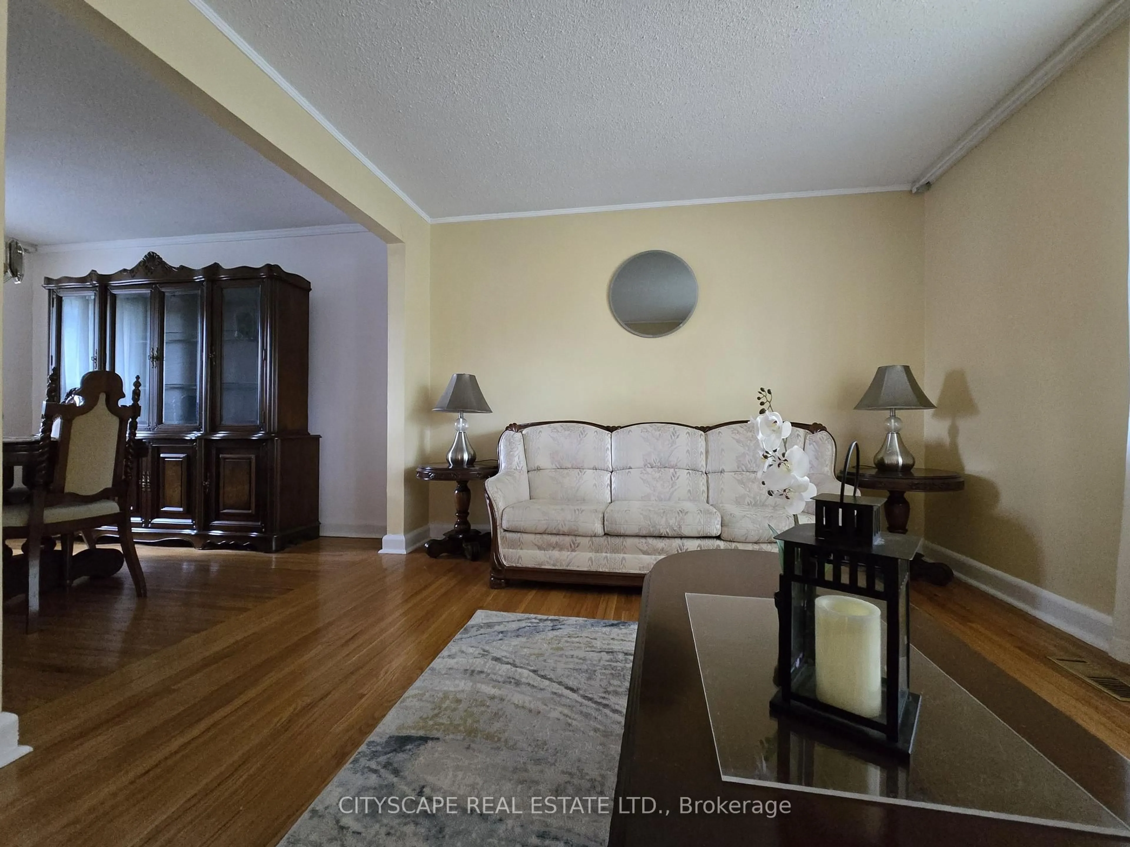 Living room with furniture, unknown for 1 Letchworth Cres, Toronto Ontario M3M 1Y7