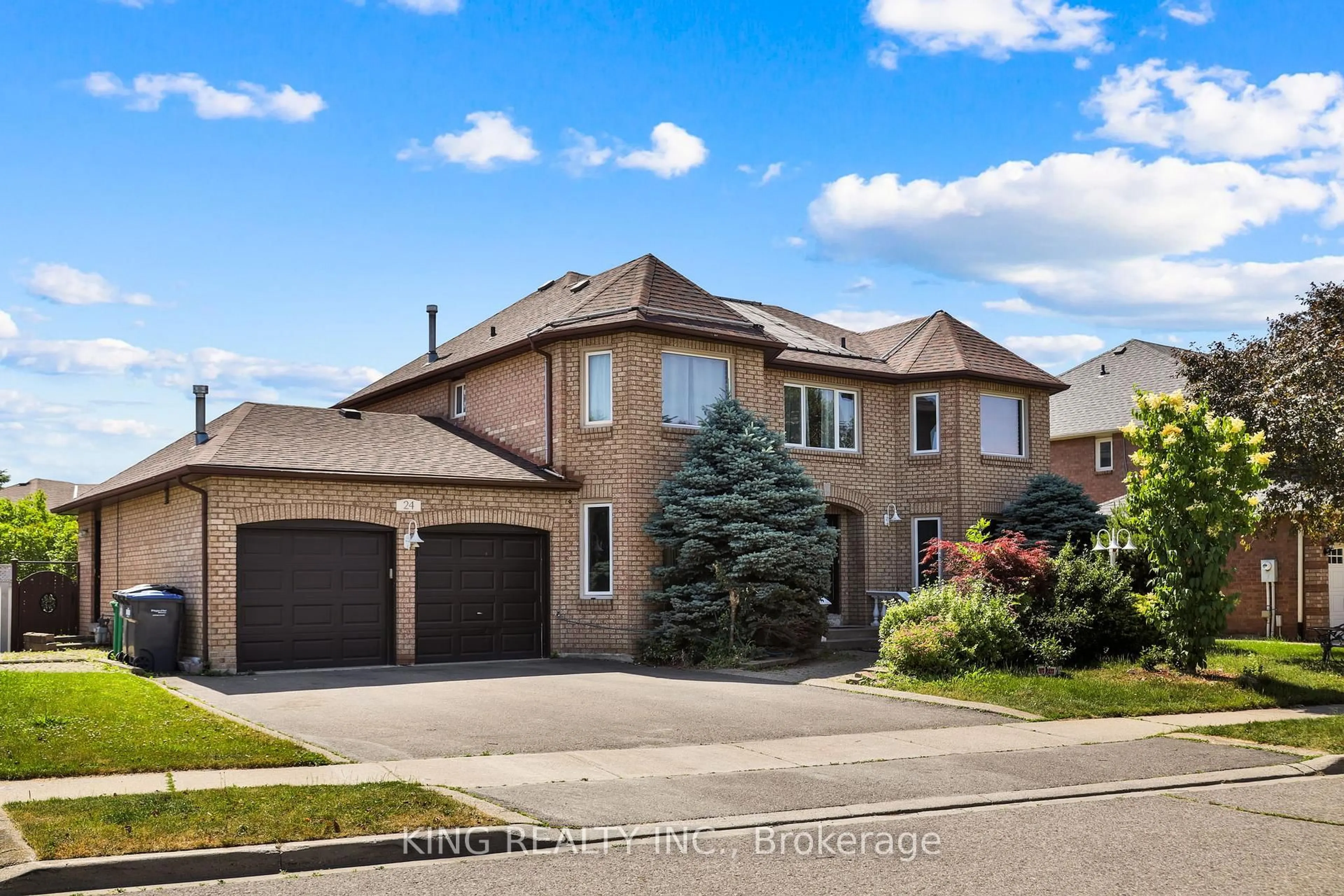 Home with brick exterior material, street for 24 Vogue Cres, Brampton Ontario L6Z 4M7