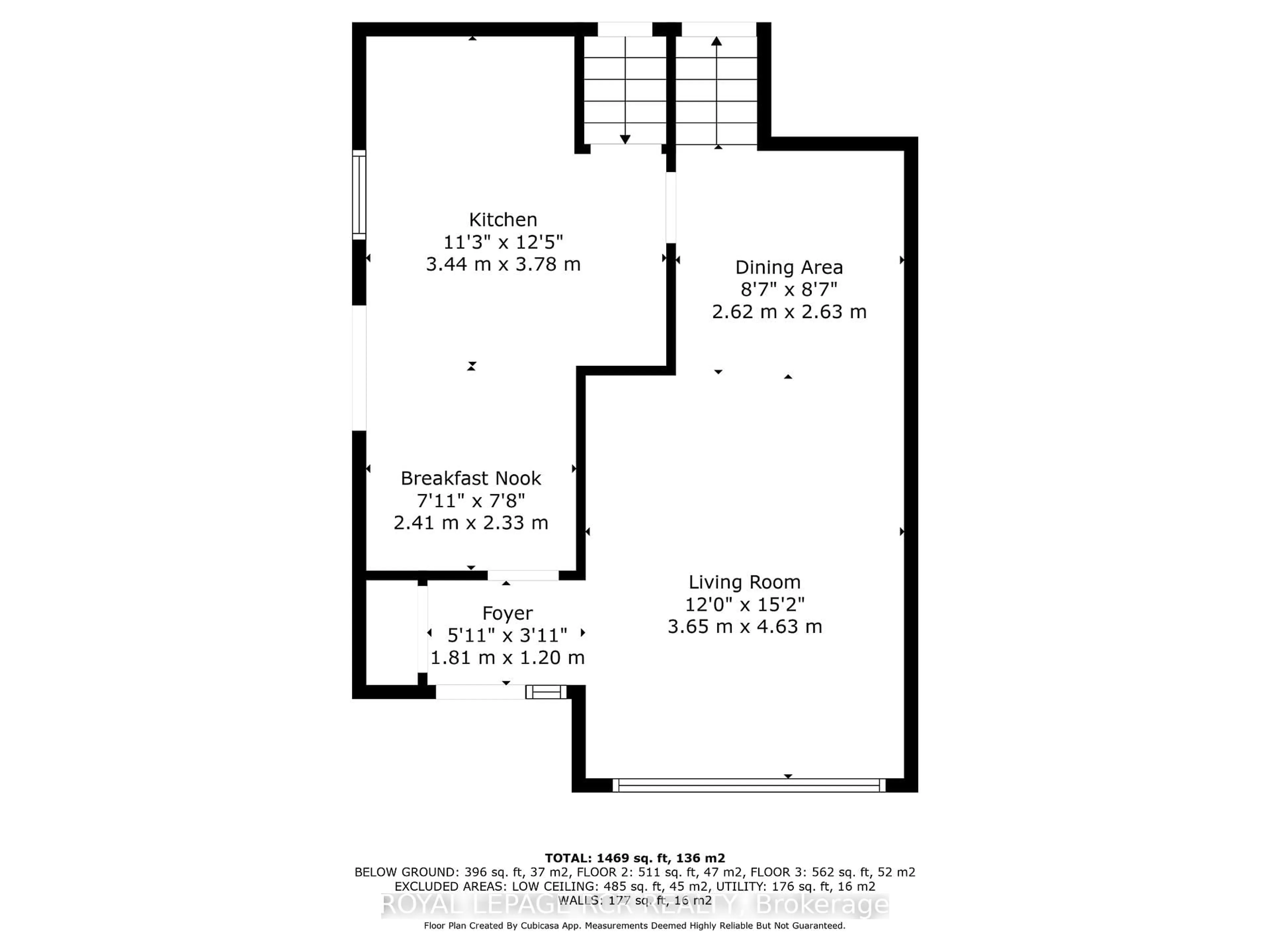 Floor plan for 55 Burbank Cres, Orangeville Ontario L9W 3E6