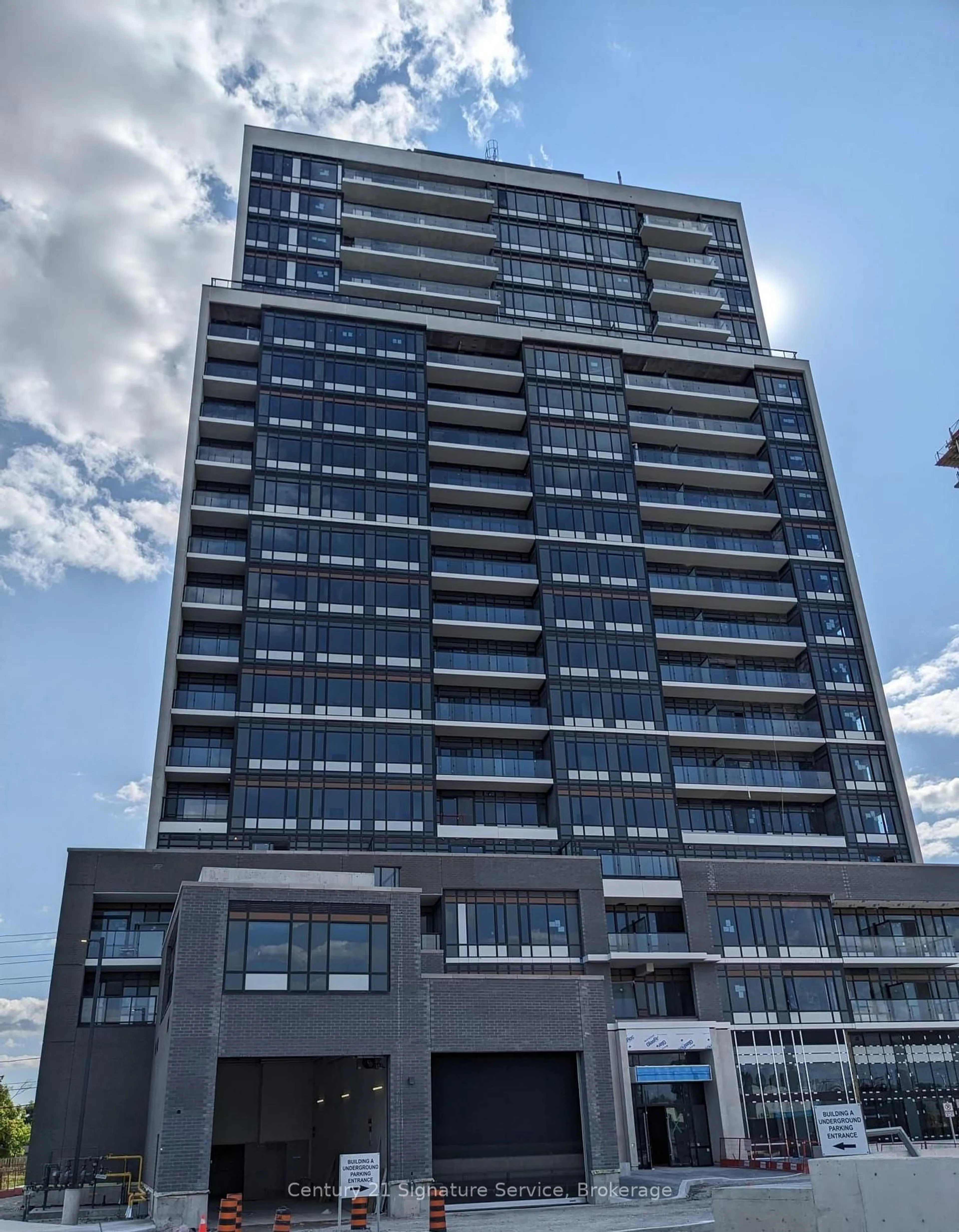 A pic from outside/outdoor area/front of a property/back of a property/a pic from drone, building for 8010 Derry Rd #1004, Milton Ontario L9T 9N3