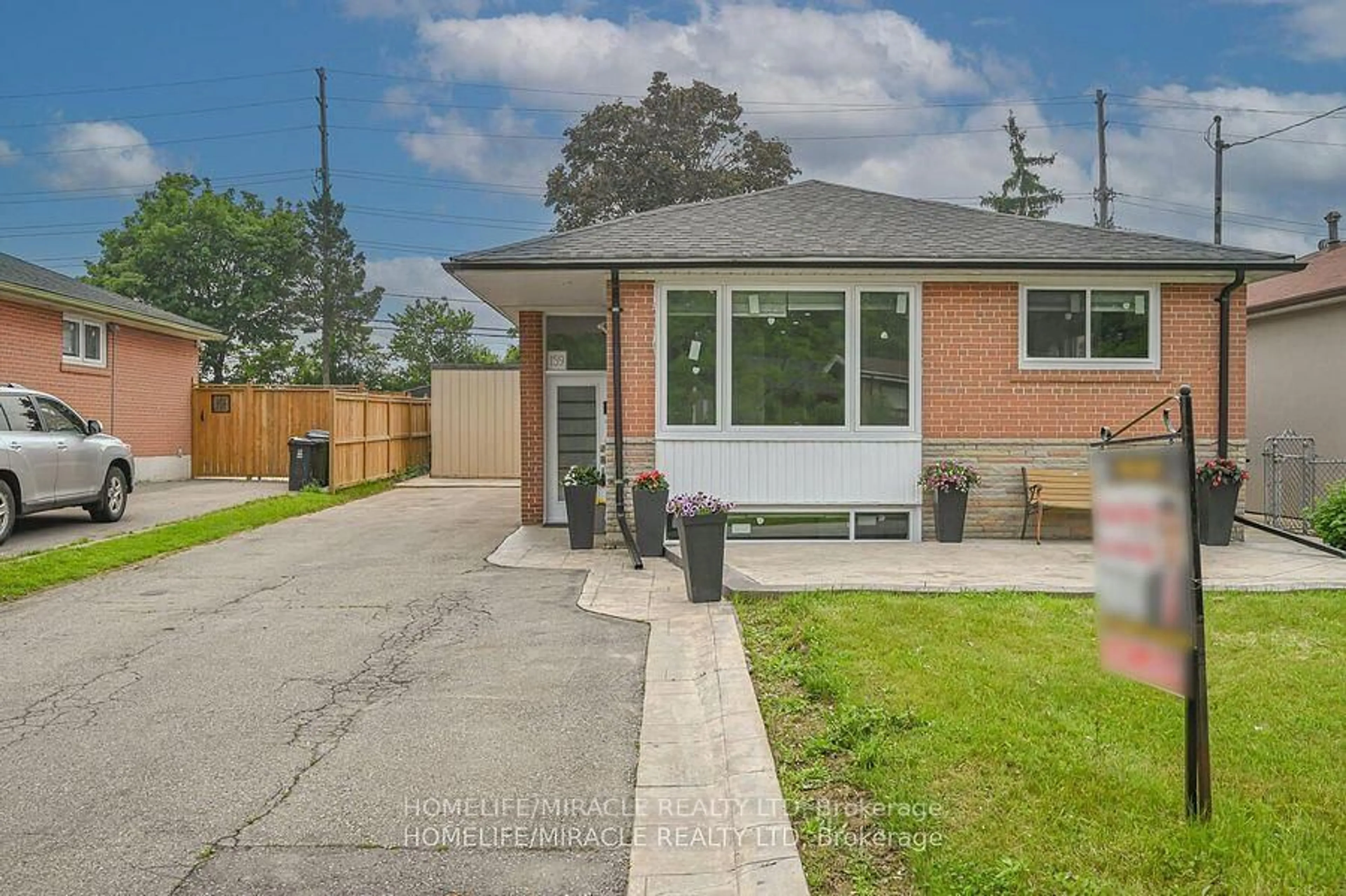 Home with brick exterior material, street for 159 Taysham Cres, Toronto Ontario M9V 1X4