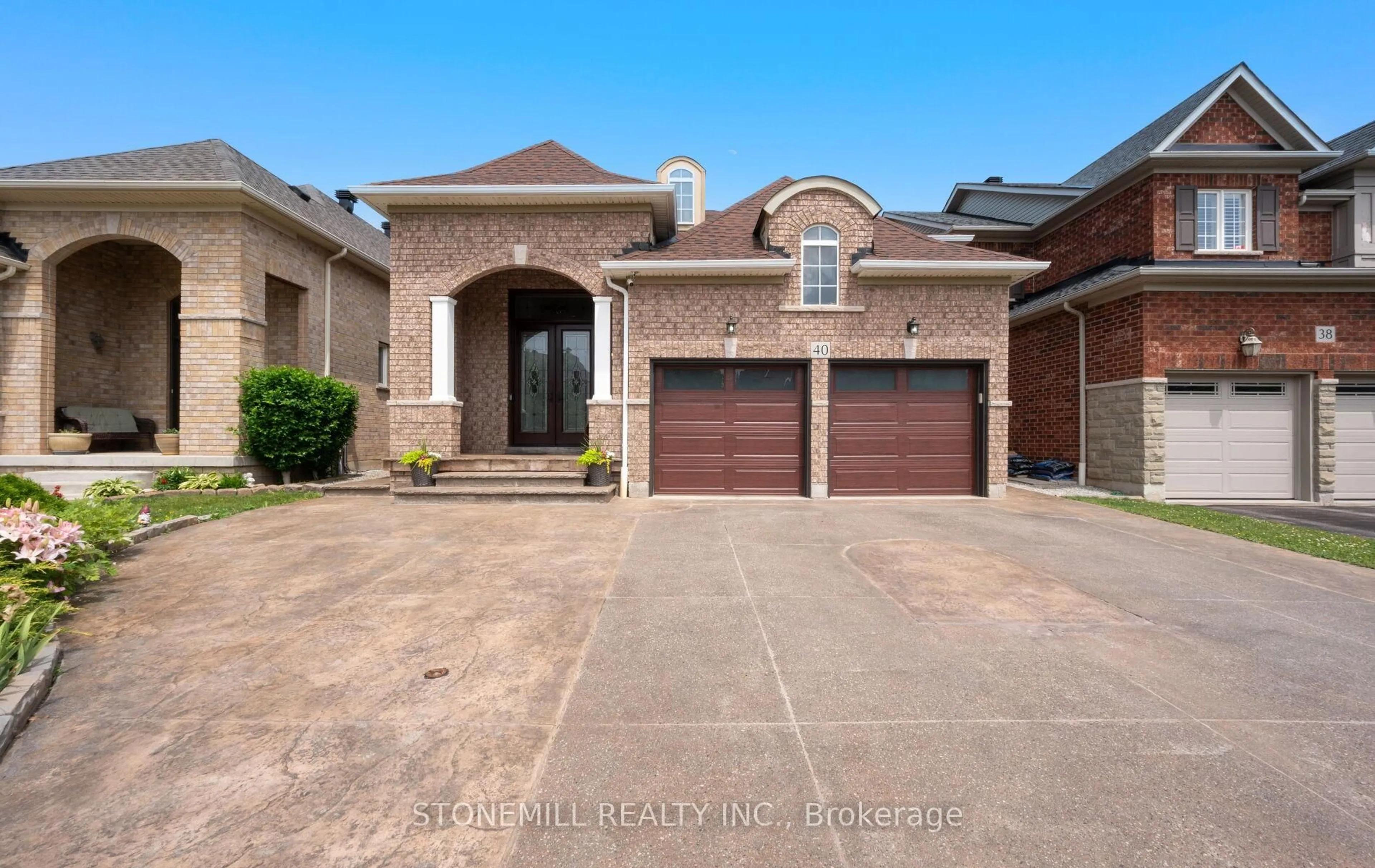 Home with brick exterior material, street for 40 Barber Dr, Halton Hills Ontario L7G 6M1