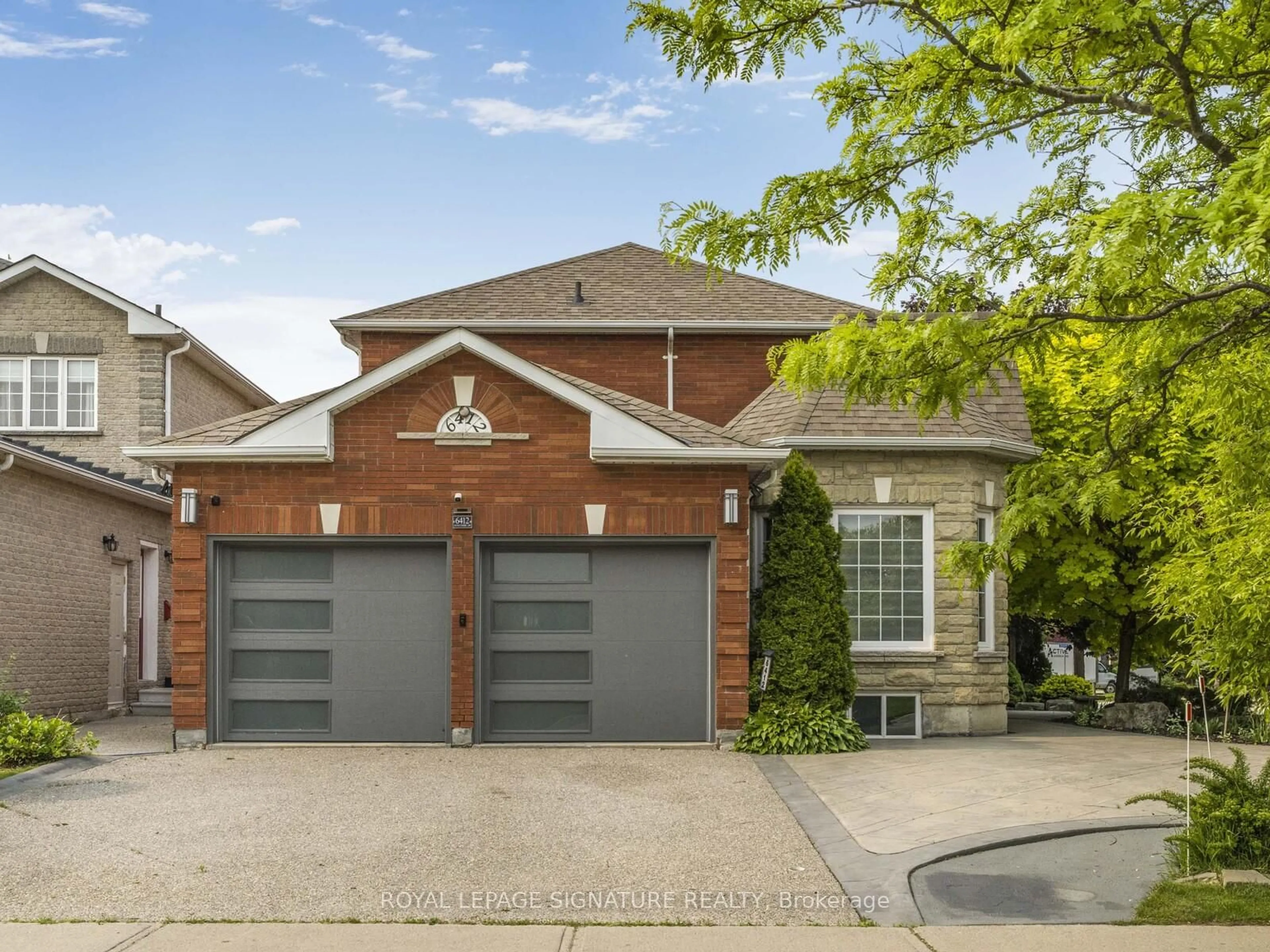 Home with brick exterior material, street for 6412 Newcombe Dr, Mississauga Ontario L5V 2H9