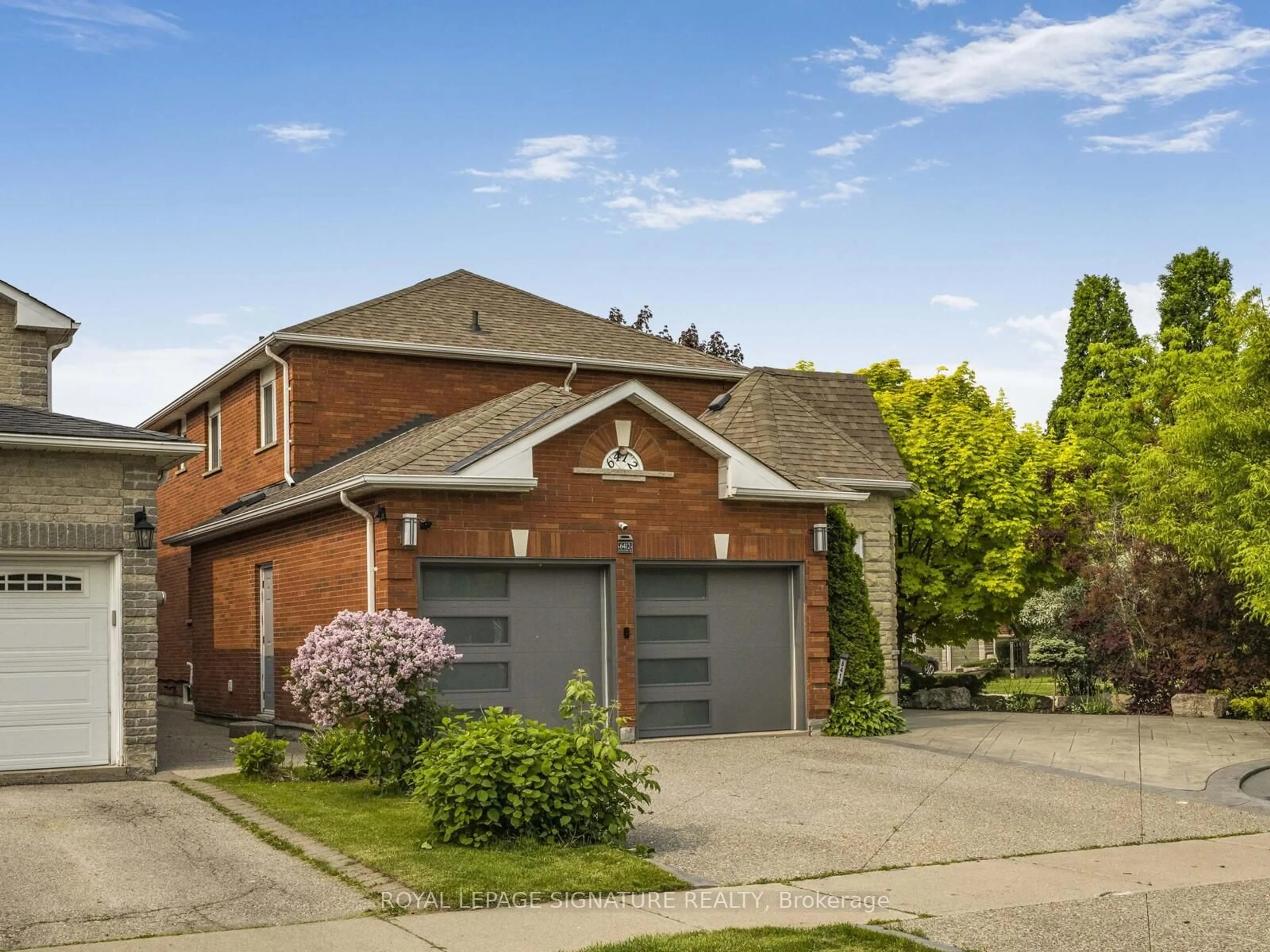 Home with brick exterior material, street for 6412 Newcombe Dr, Mississauga Ontario L5V 2H9