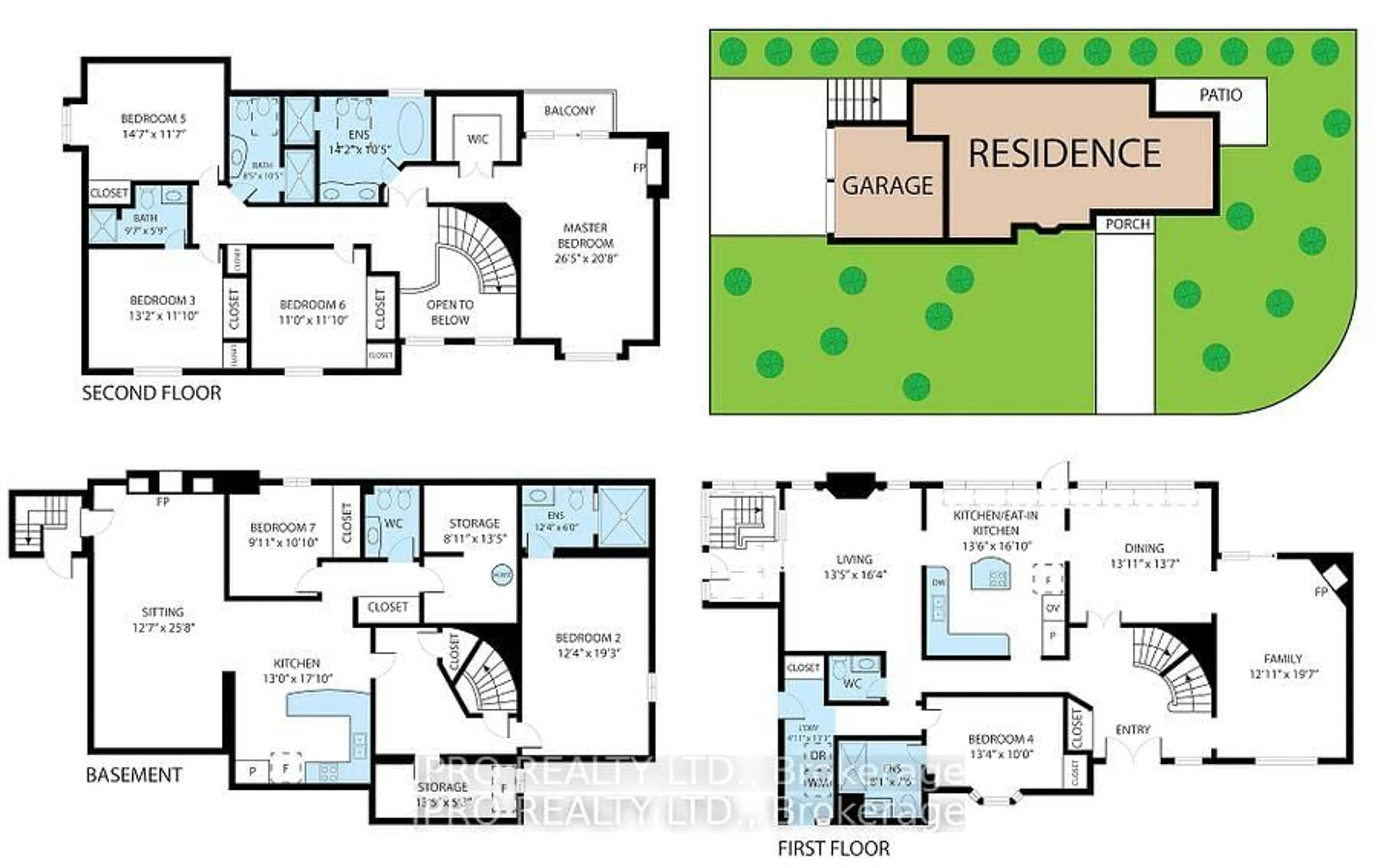 Floor plan for 4326 Bridlepath Tr, Mississauga Ontario L5L 3K4