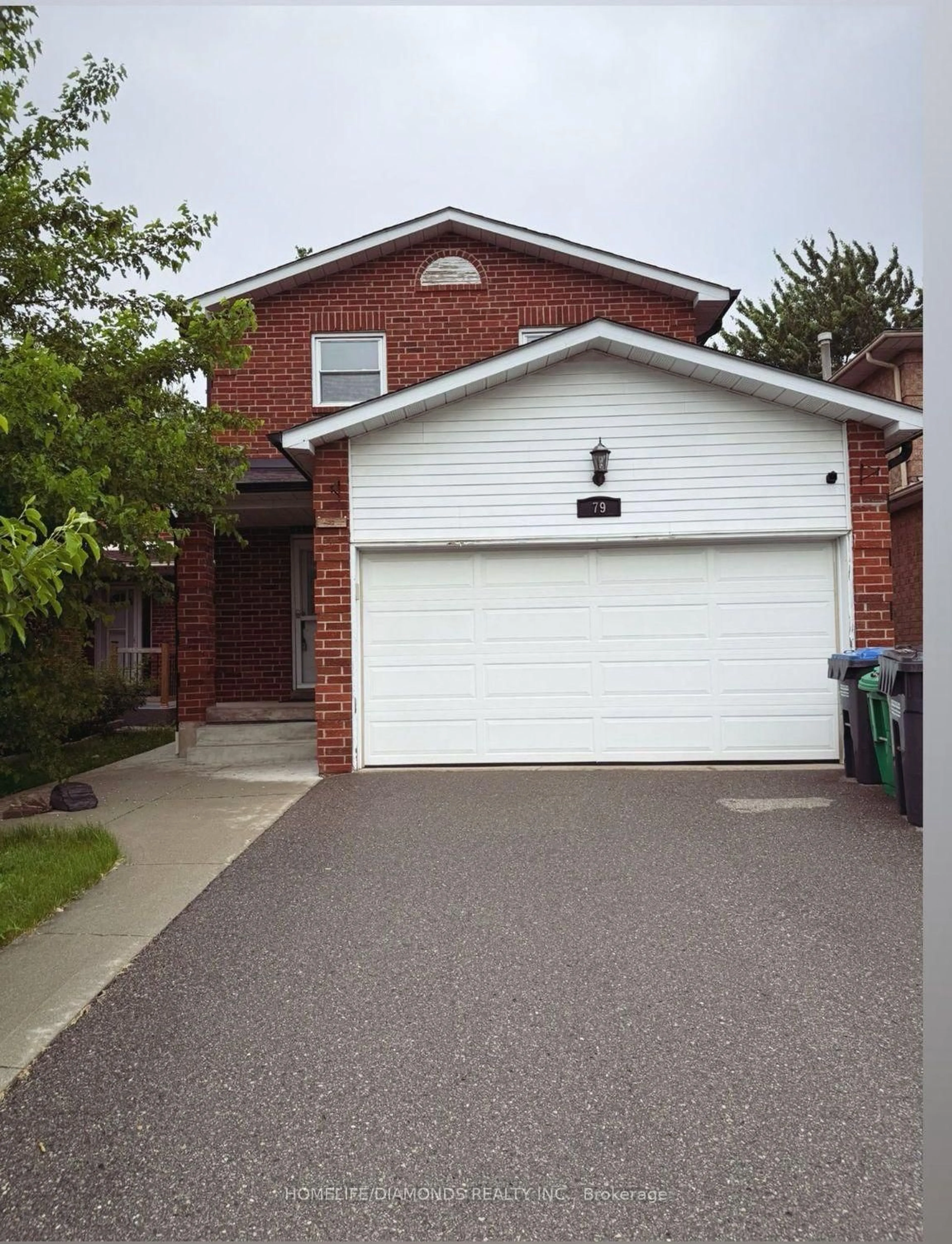 Home with brick exterior material, street for 79 Ecclestone Dr, Brampton Ontario L6X 3M8