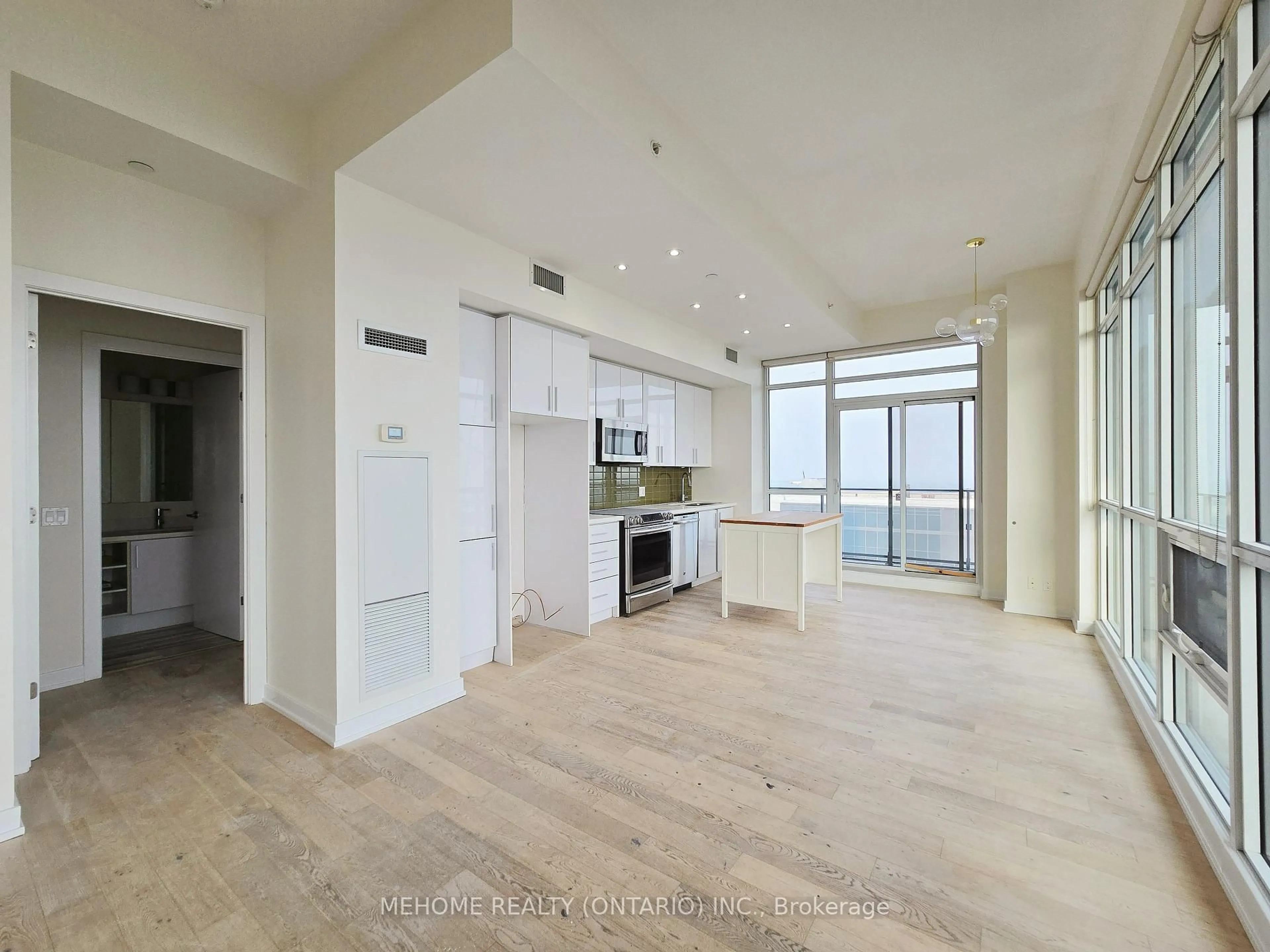 Open concept kitchen, unknown for 2220 Lakeshore Blvd #Uph08, Toronto Ontario M8V 0C1