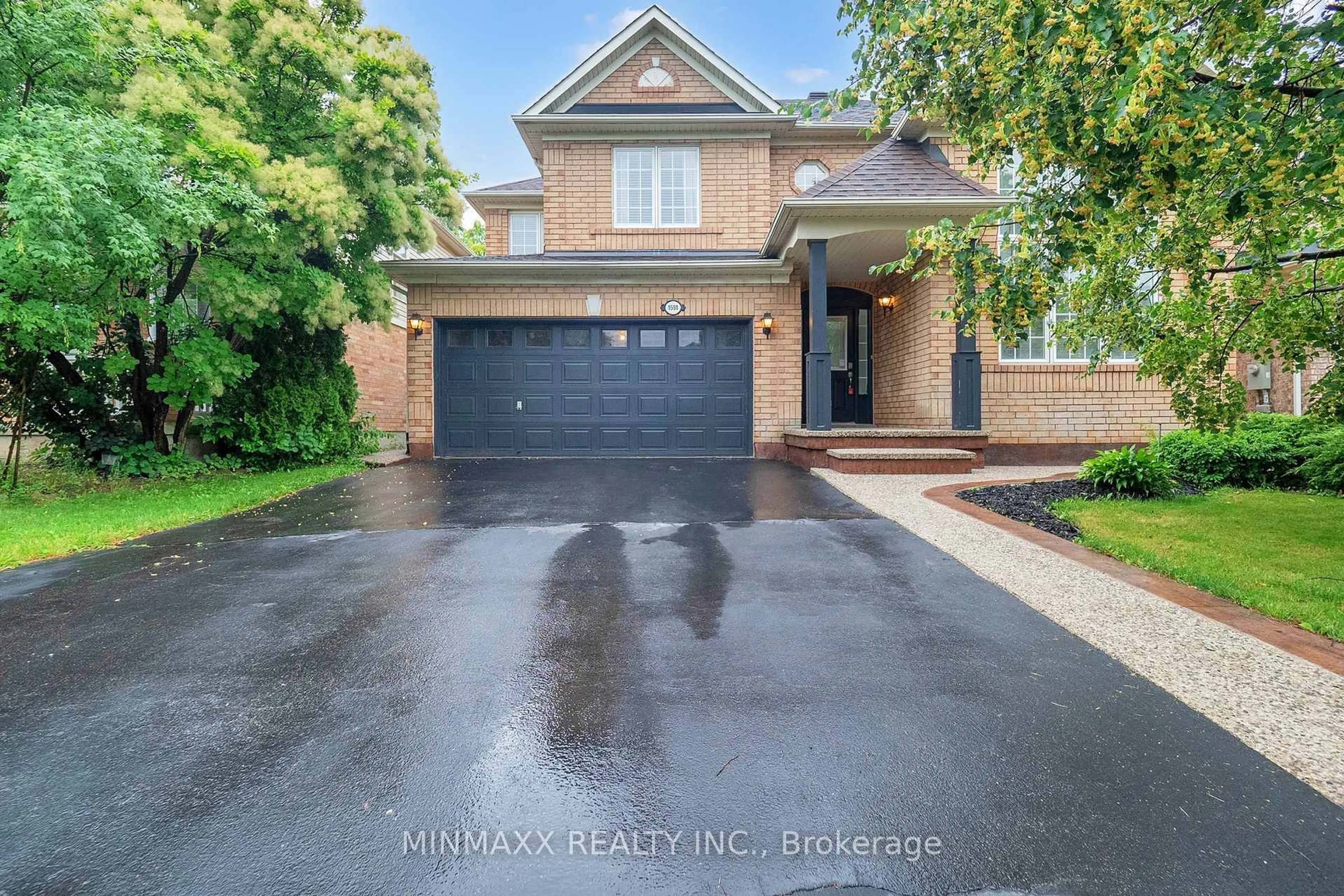Home with brick exterior material, street for 1591 Dockray Dr, Milton Ontario L9T 5M4
