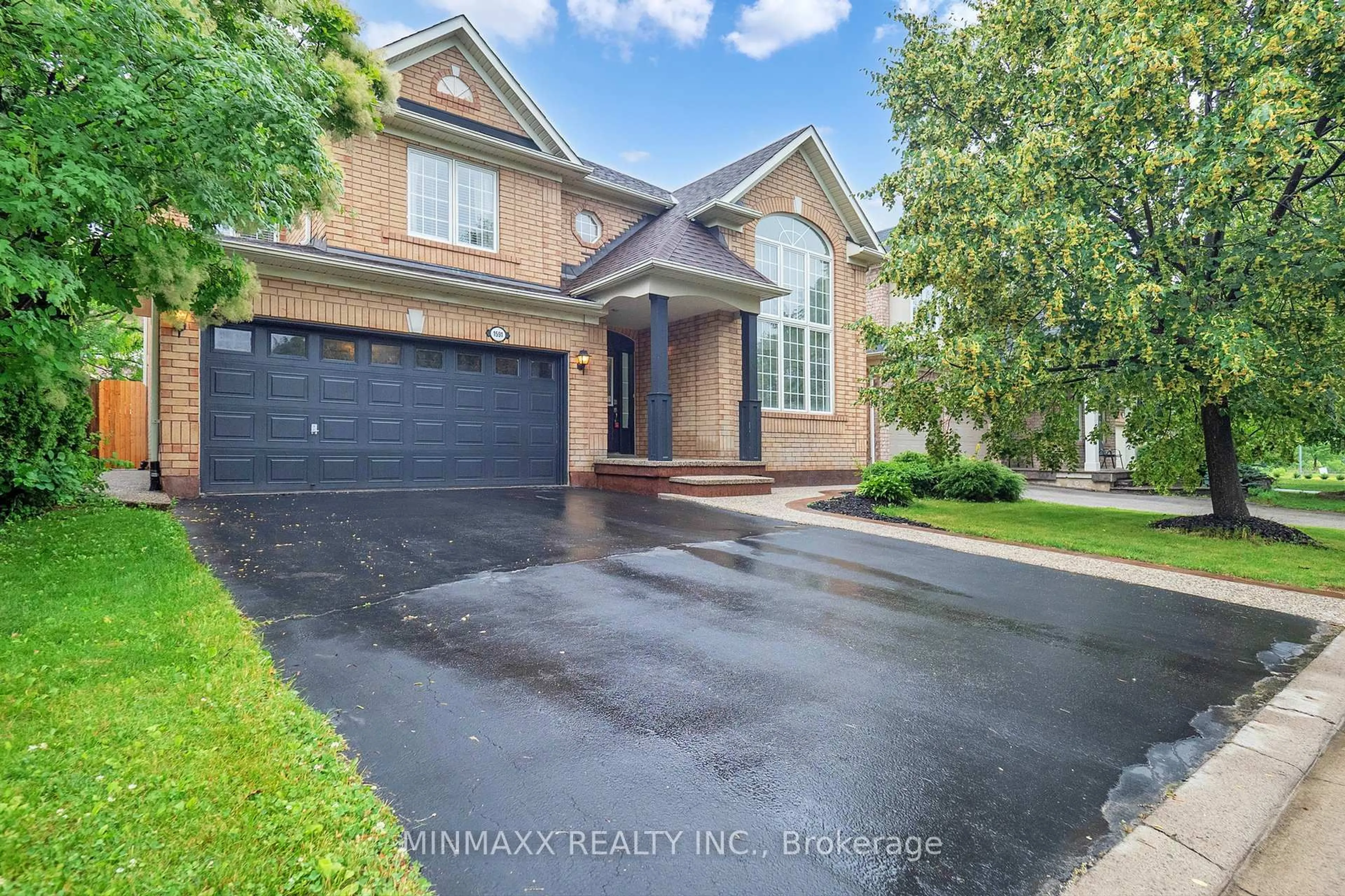 Home with brick exterior material, street for 1591 Dockray Dr, Milton Ontario L9T 5M4