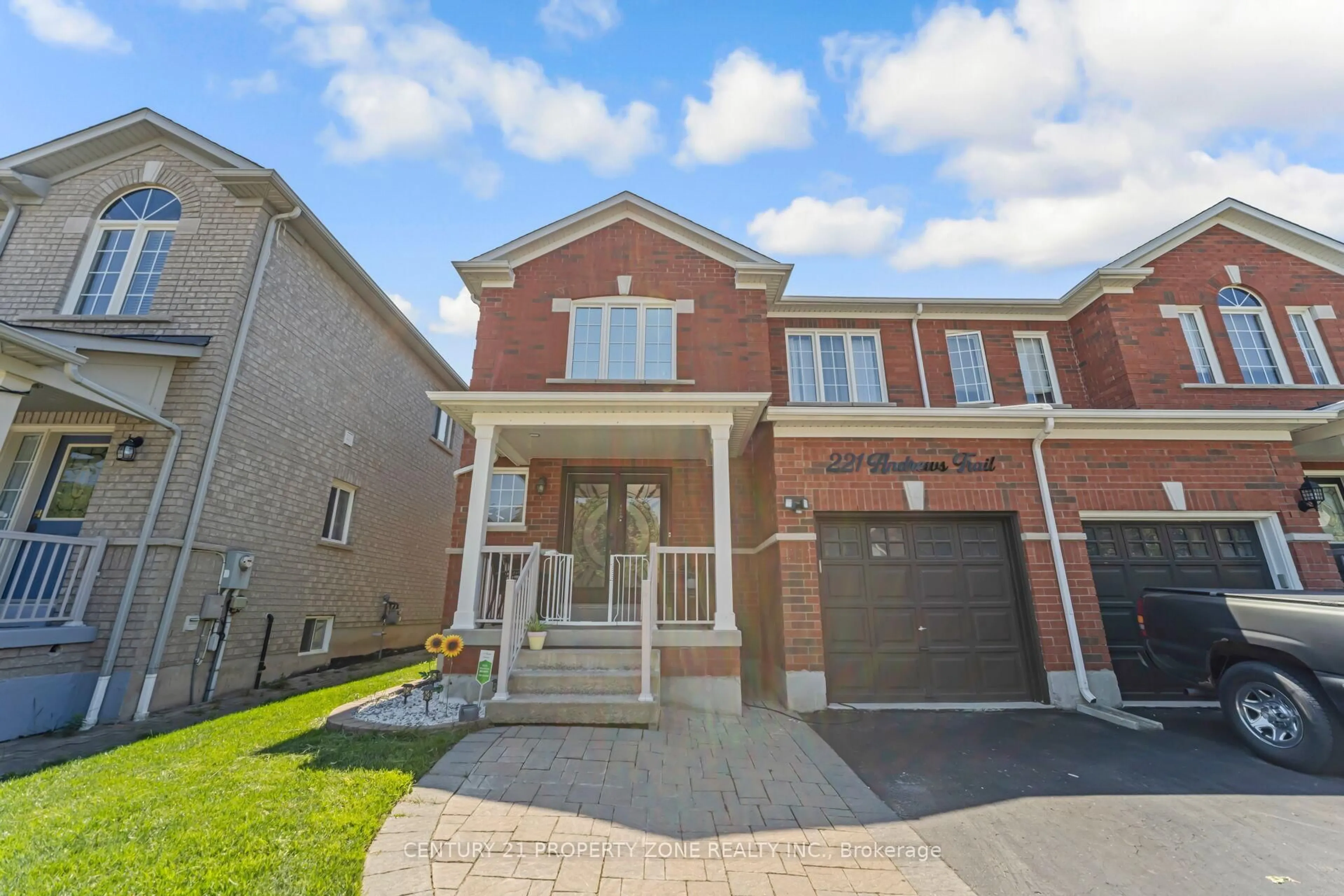 Home with brick exterior material, street for 221 Andrews Tr, Milton Ontario L9T 6S7