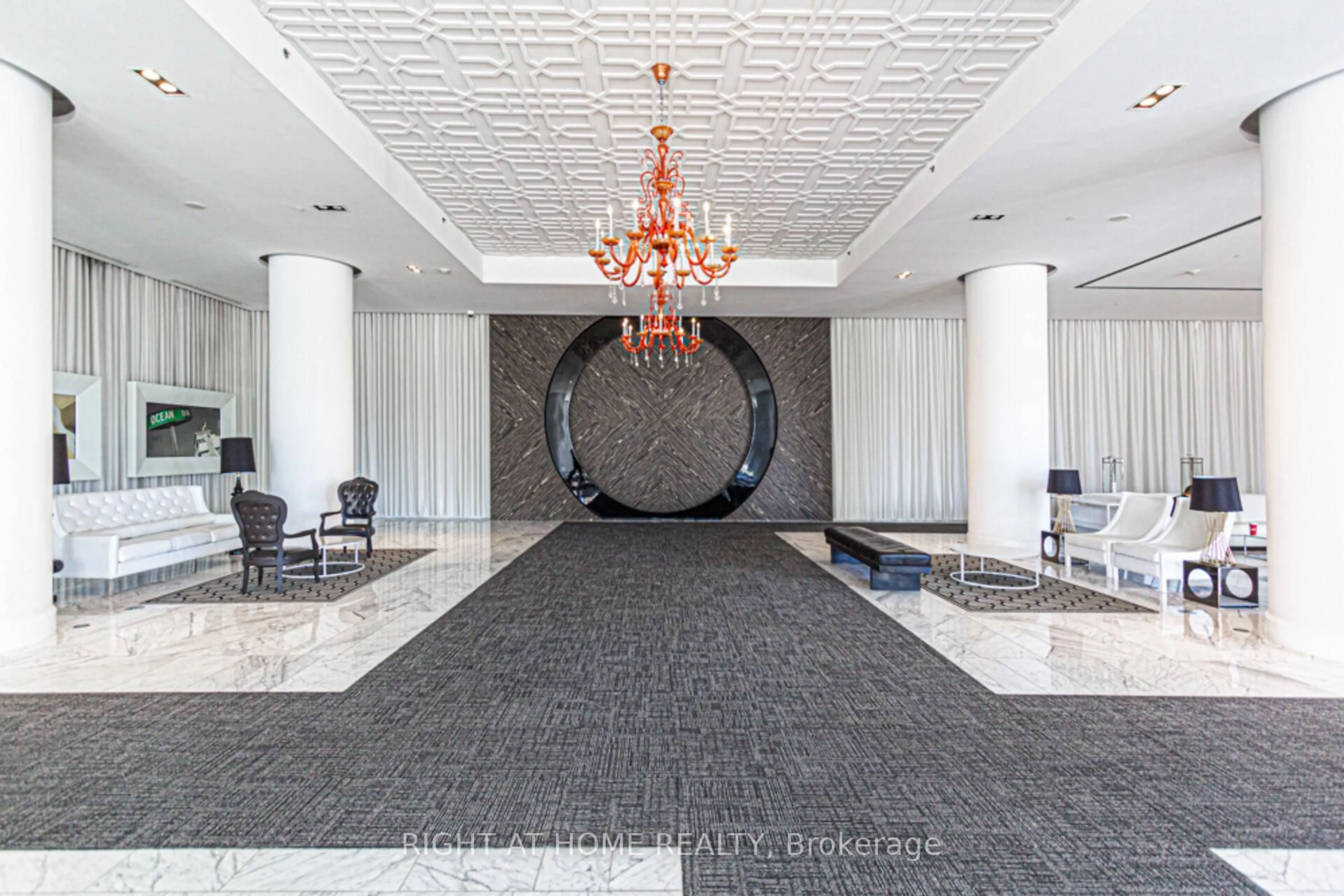 Lobby for 88 Park Lawn Rd #2605, Toronto Ontario M8Y 0B5