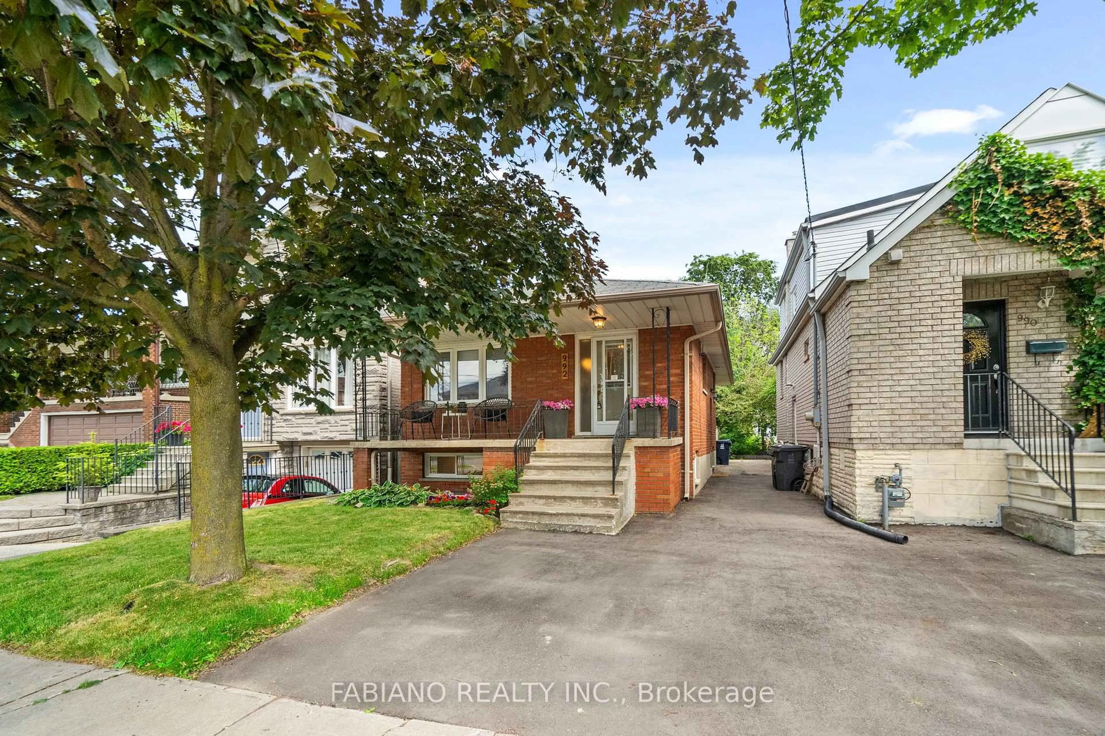Home with brick exterior material, street for 992 Glencairn Ave, Toronto Ontario M6B 2A9