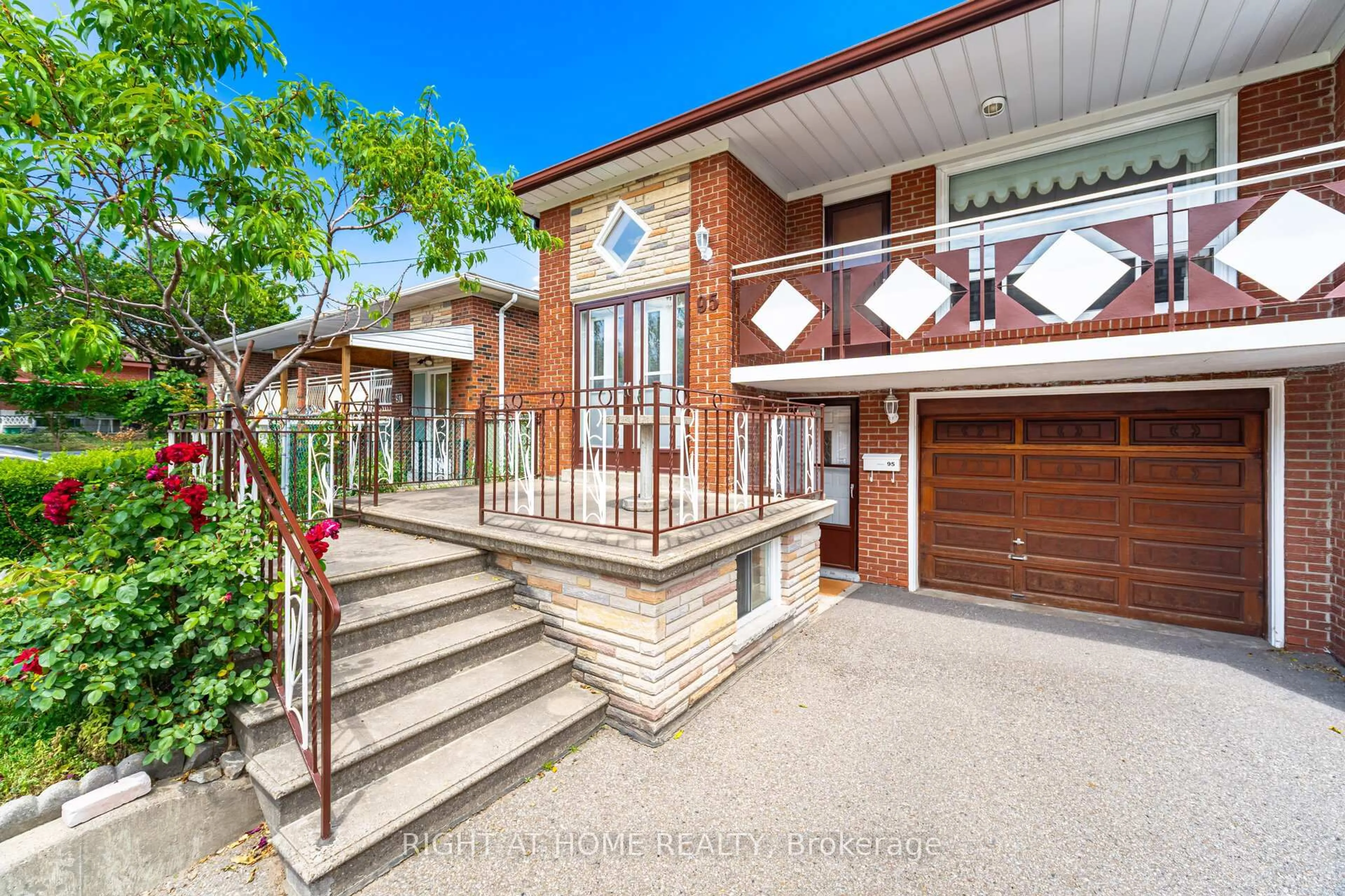 Home with brick exterior material, street for 95 Milady Rd, Toronto Ontario M9L 2H9