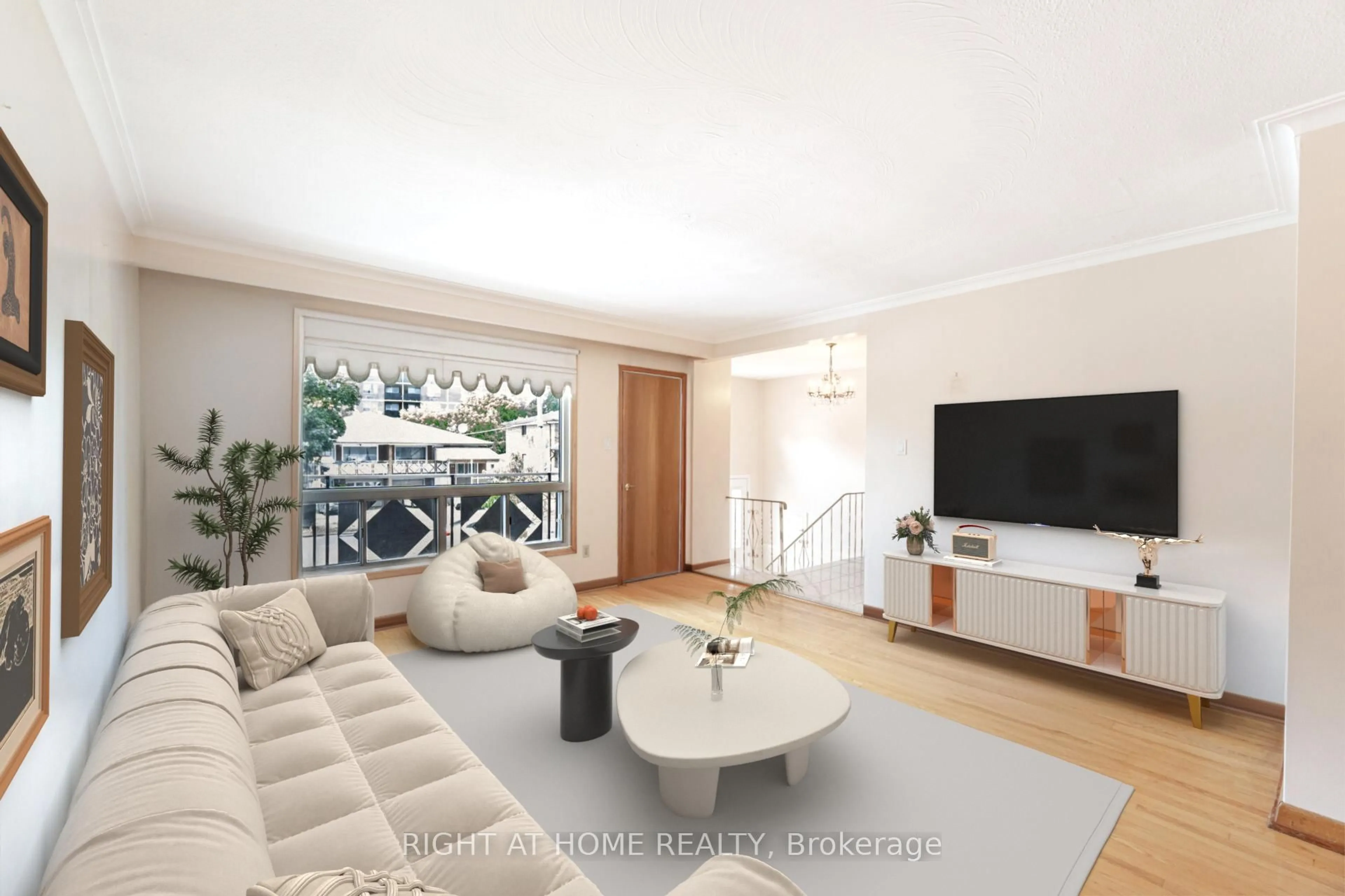 Living room with furniture, unknown for 95 Milady Rd, Toronto Ontario M9L 2H9