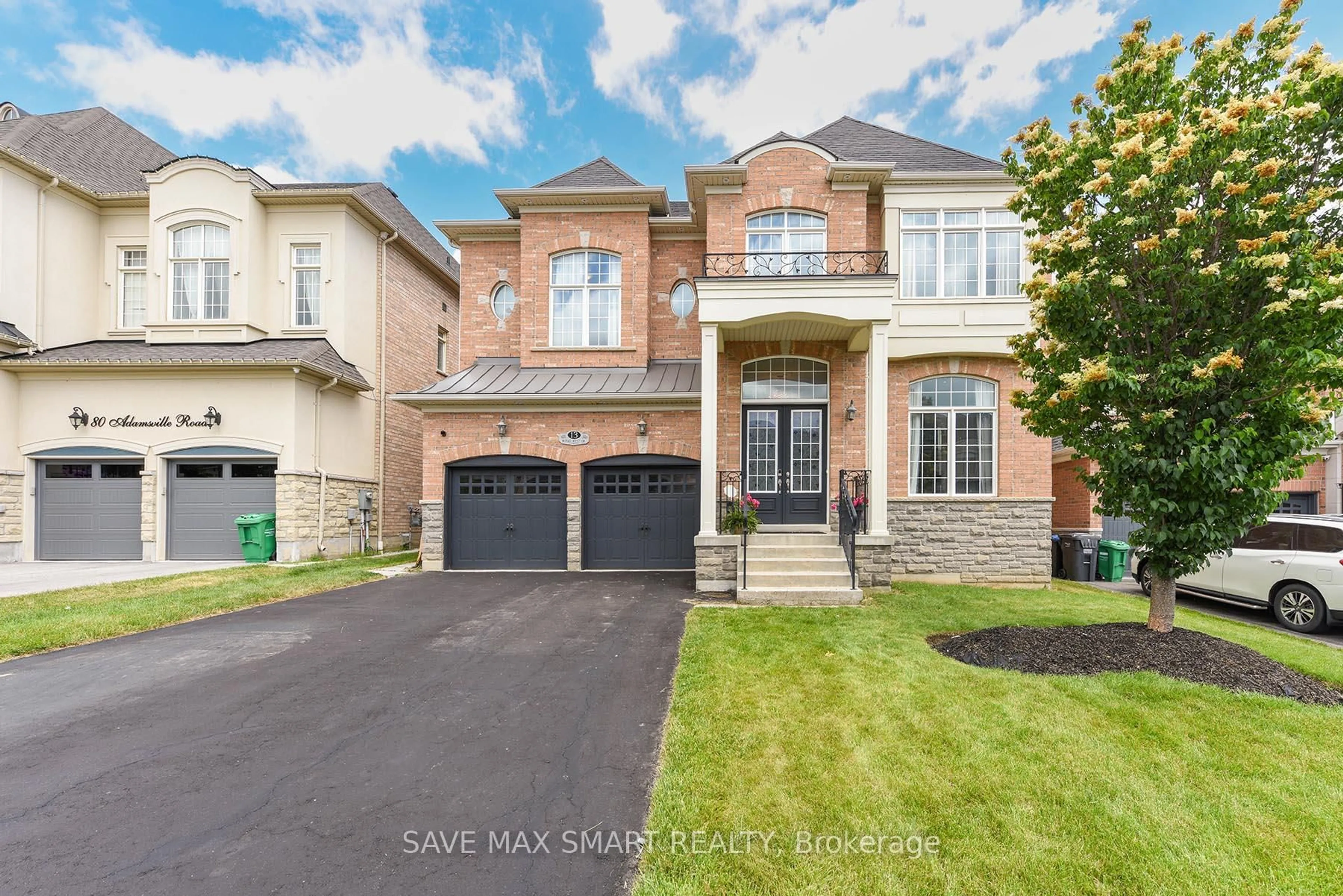 Home with brick exterior material, street for 13 Royal west Dr, Brampton Ontario L6X 2X3