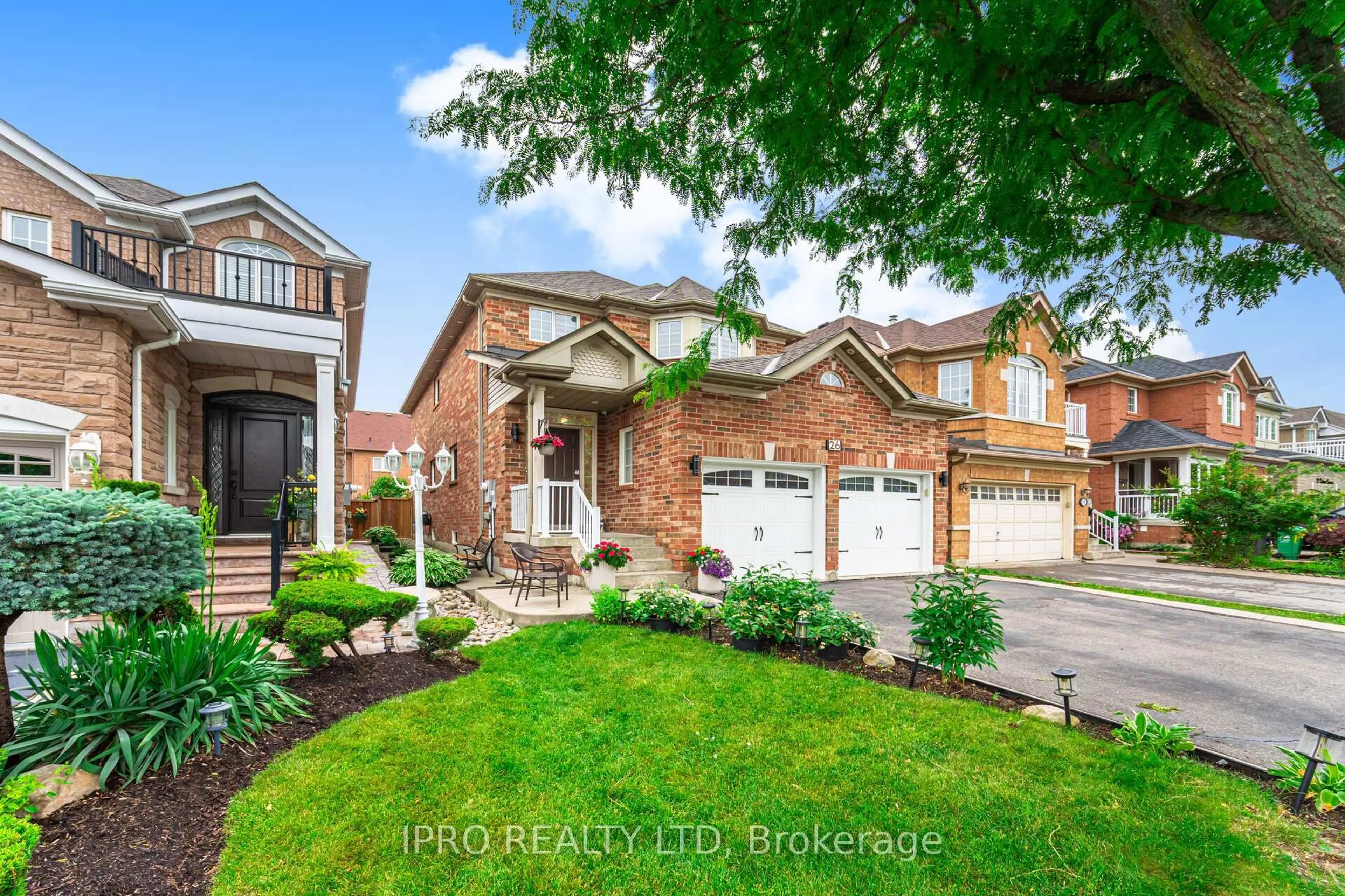 Home with brick exterior material, street for 26 Culture Cres, Brampton Ontario L6X 4V4