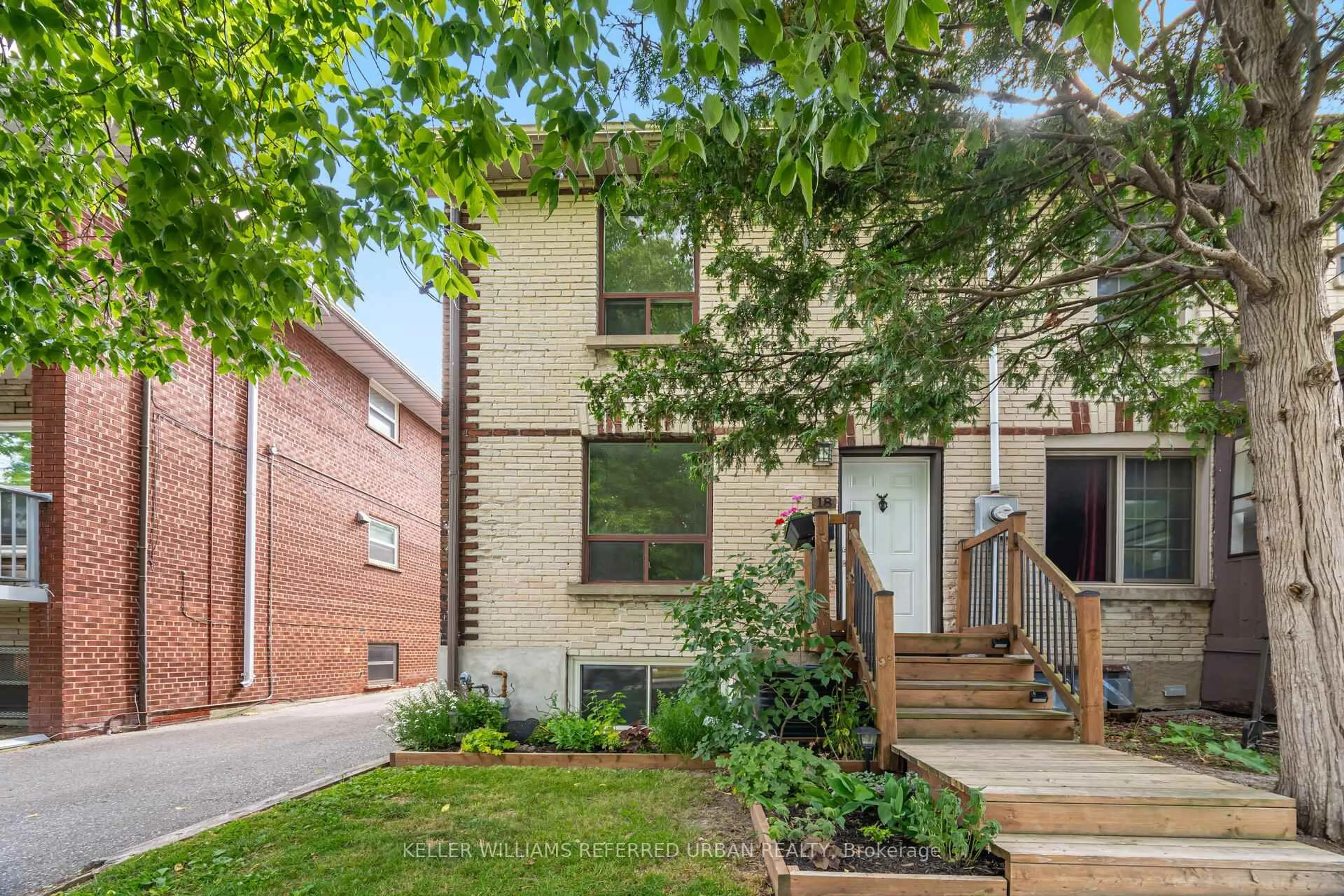 Home with brick exterior material, street for 18 Windermere Ave, Toronto Ontario M6S 3J2