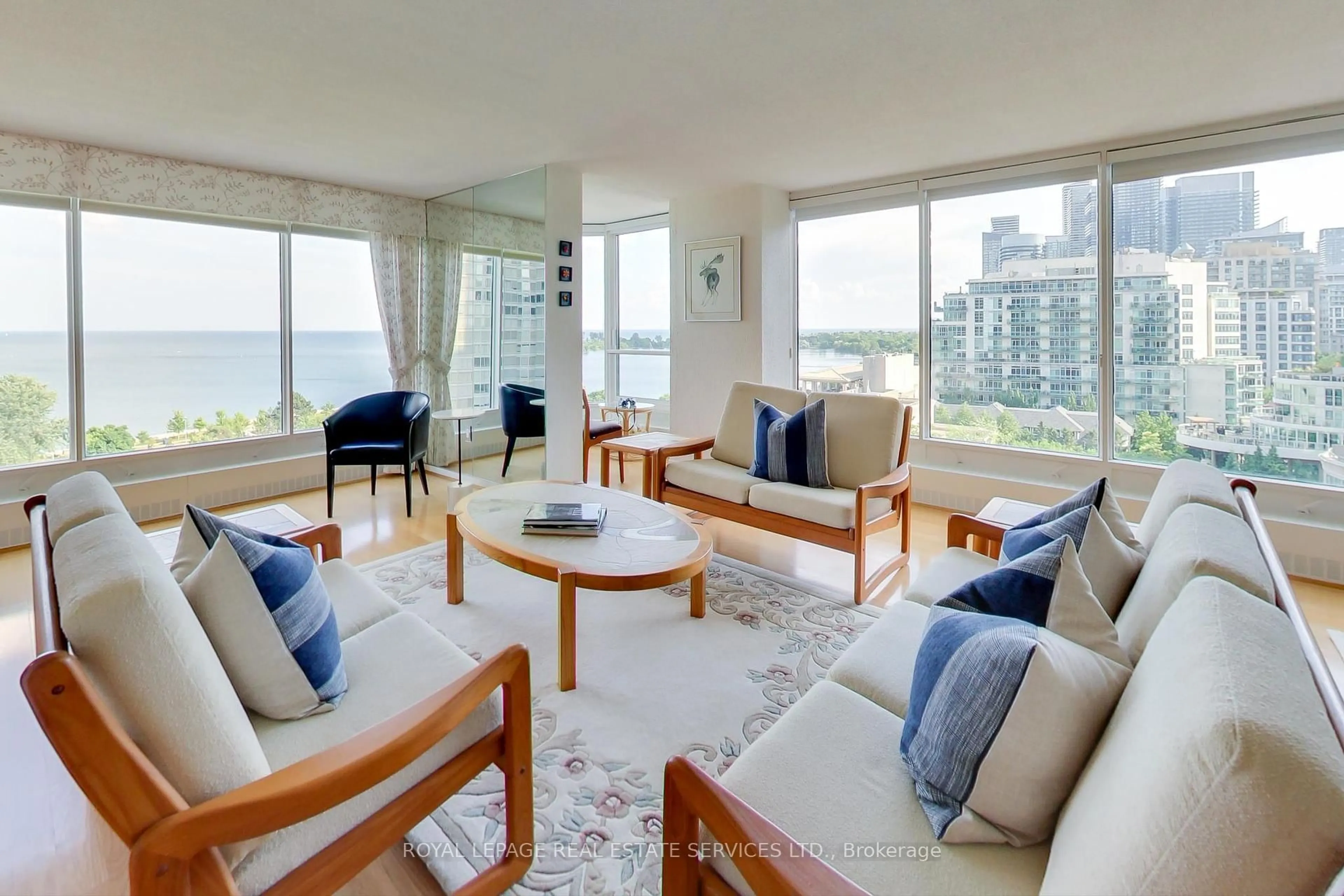 Living room with furniture, unknown for 2045 Lake Shore Blvd #904, Toronto Ontario M8V 2Z6