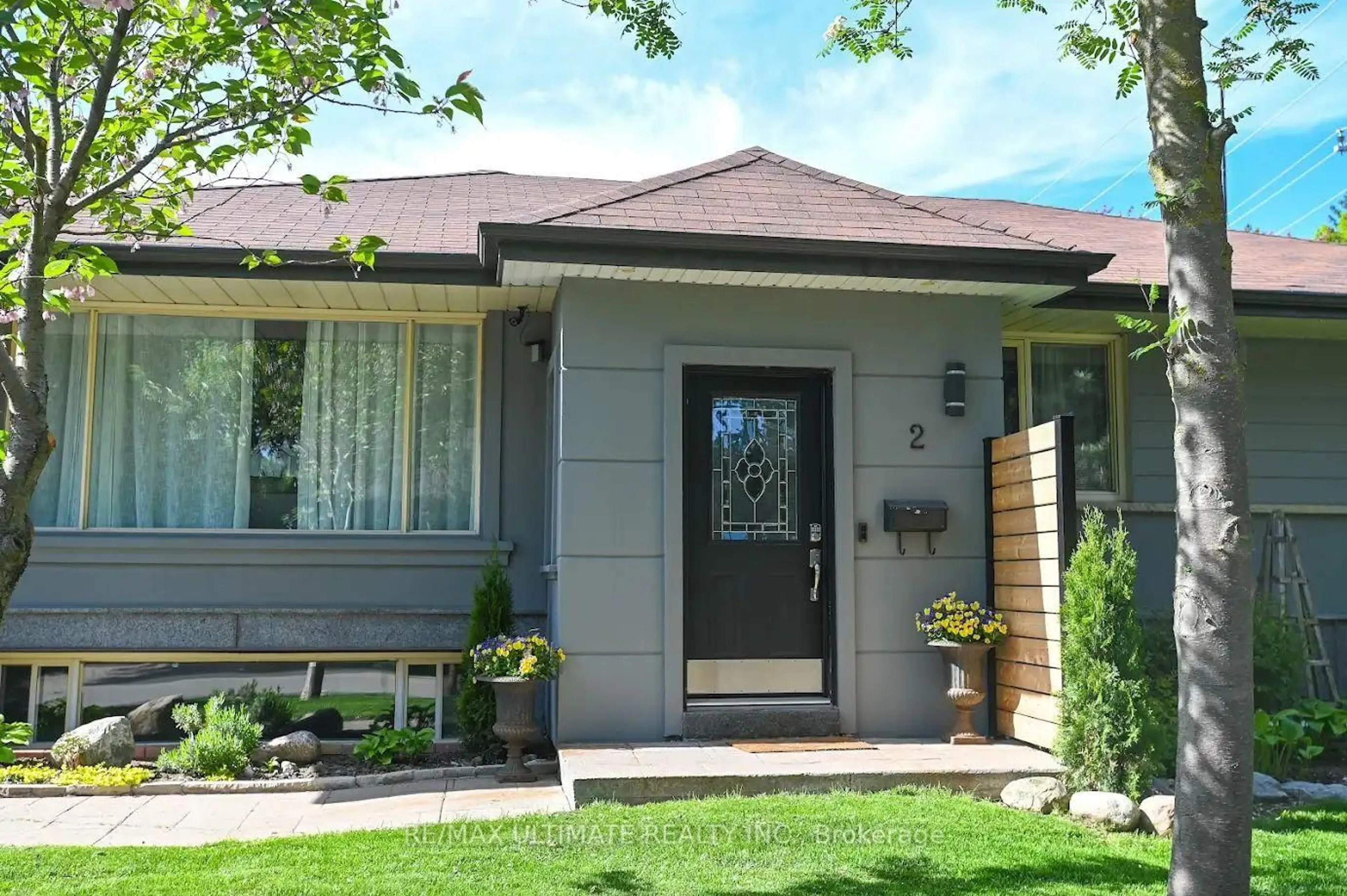 Home with brick exterior material, street for 2 Beaverbrook Ave, Toronto Ontario M9B 2M7