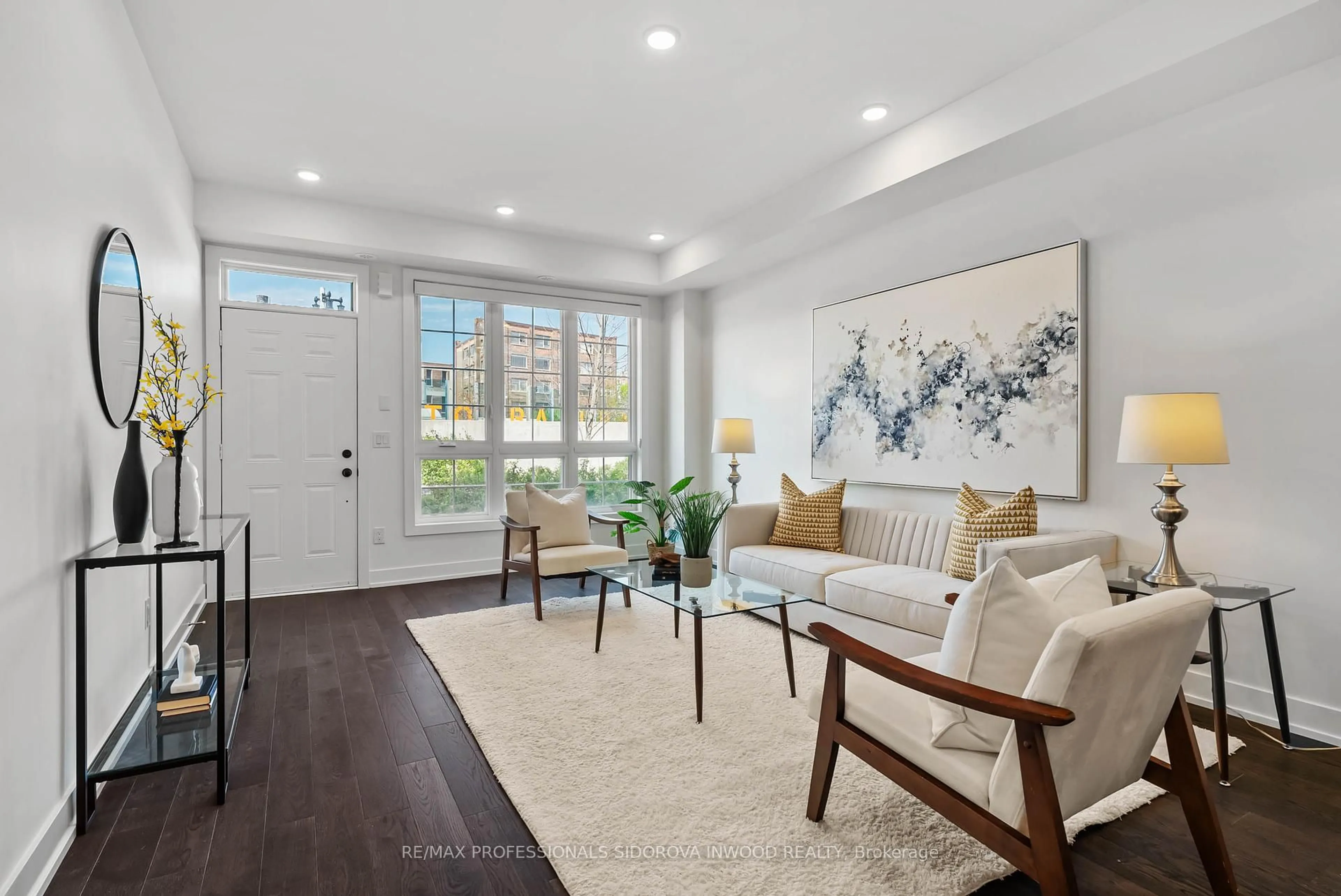 Living room with furniture, unknown for 26 Ernest Ave #3, Toronto Ontario M6P 0B8