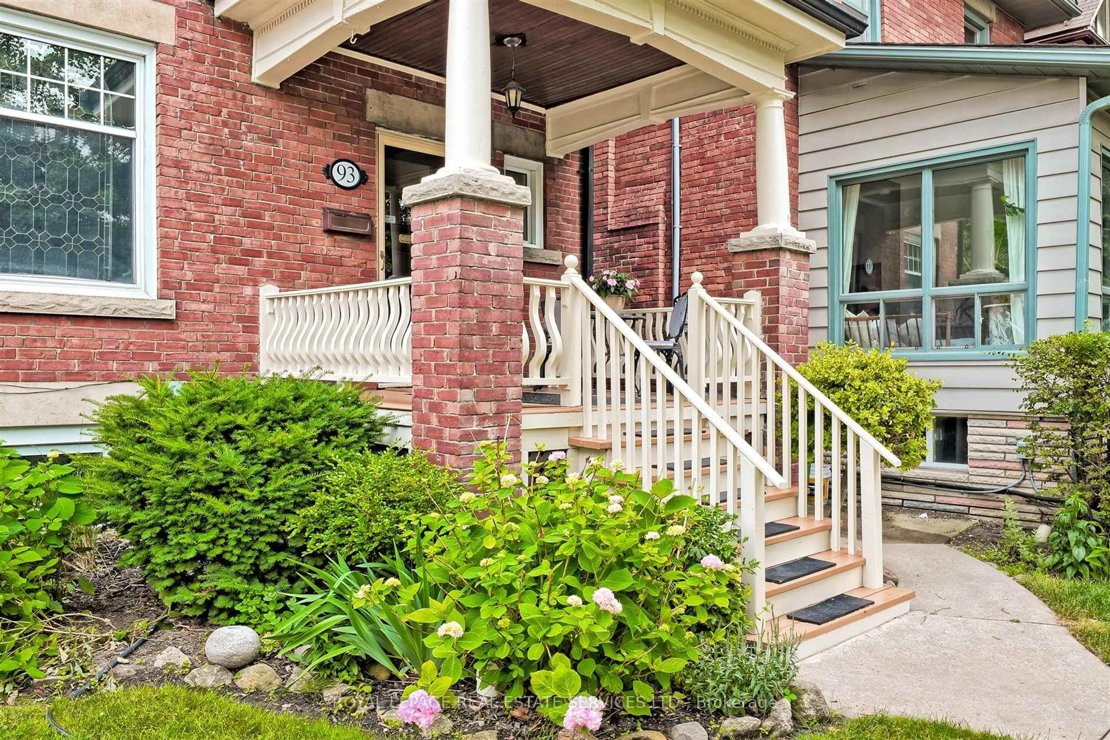 Home with brick exterior material, street for 93 Medland Cres, Toronto Ontario M6P 2N3