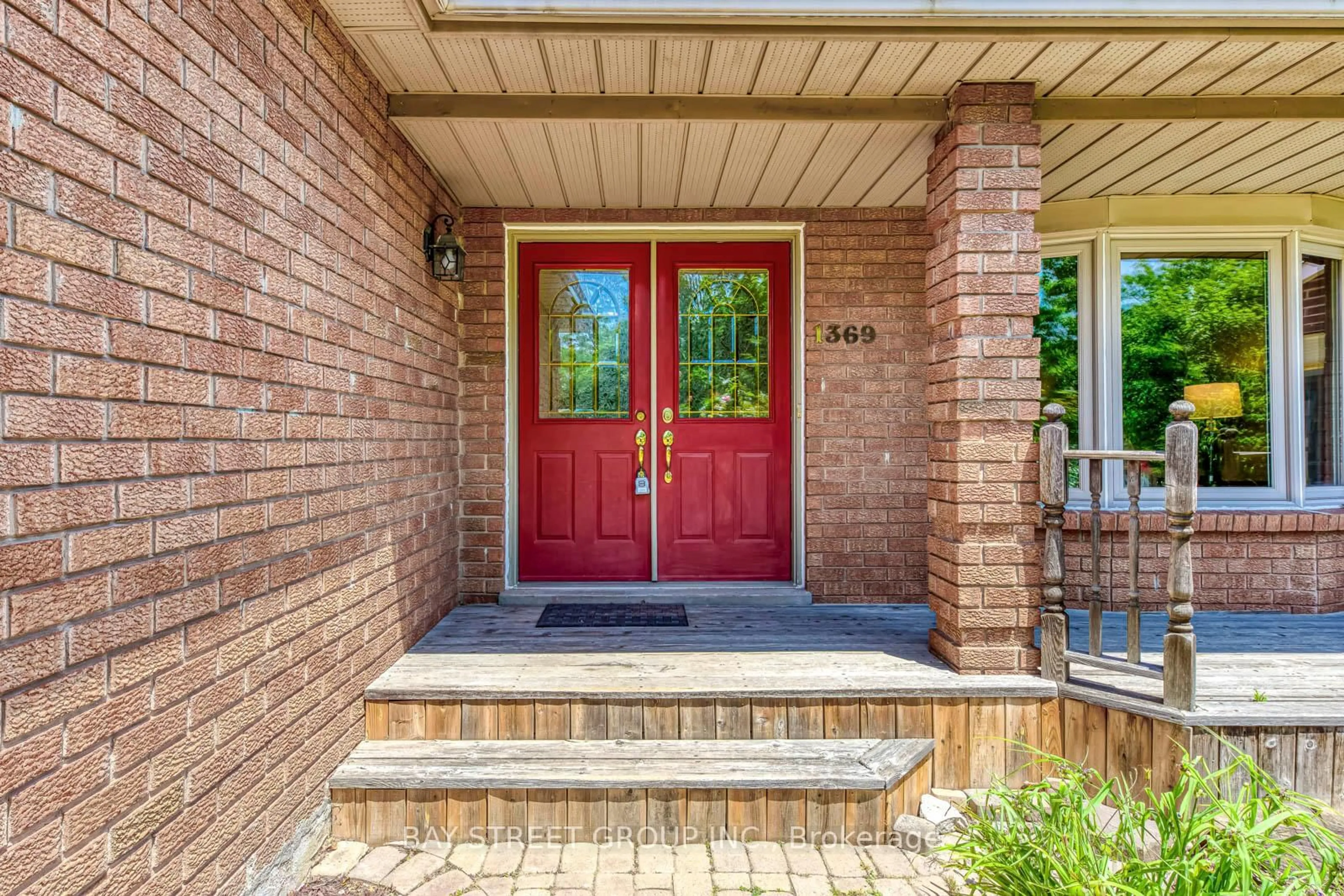 Home with brick exterior material, street for 1369 Bishopstoke Way, Oakville Ontario L6J 7A7