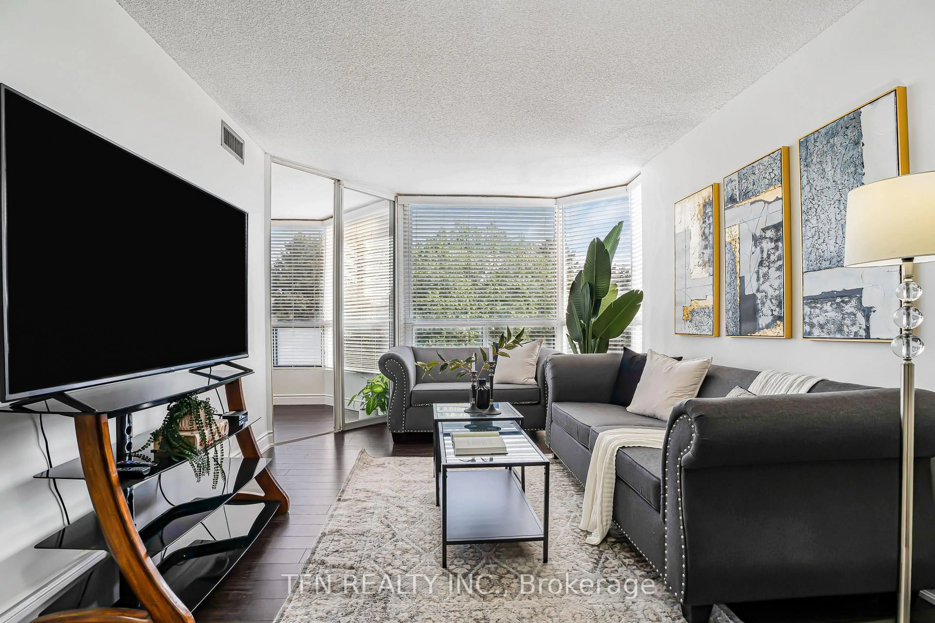 Living room with furniture, unknown for 4460 Tucana Crt #306, Mississauga Ontario L5R 3K9
