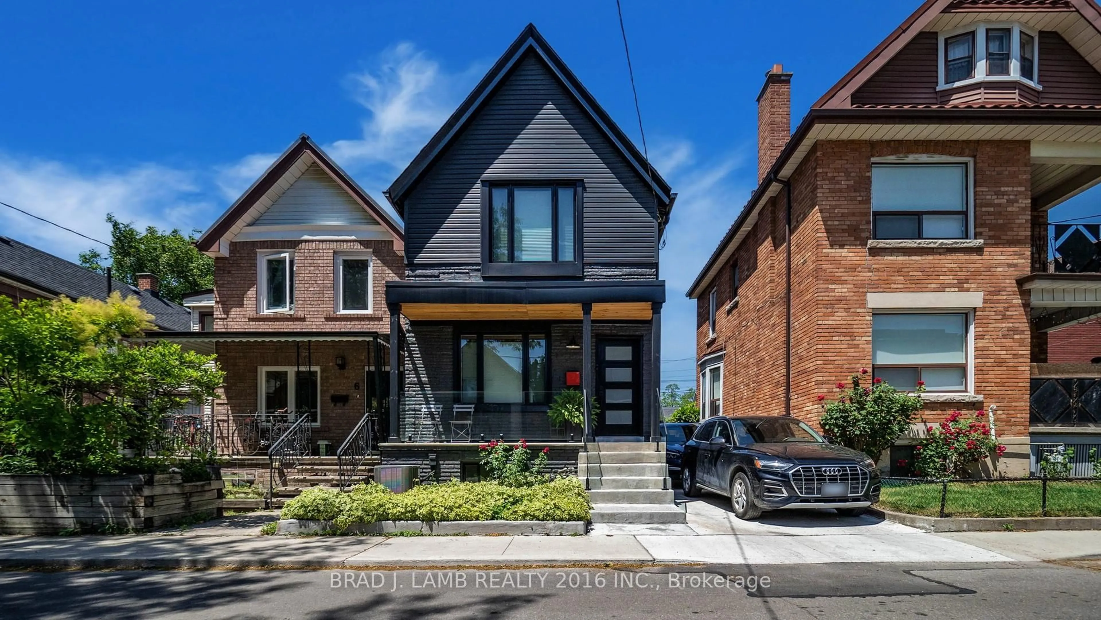 Home with brick exterior material, street for 4 Manchester Ave, Toronto Ontario M6G 1V3