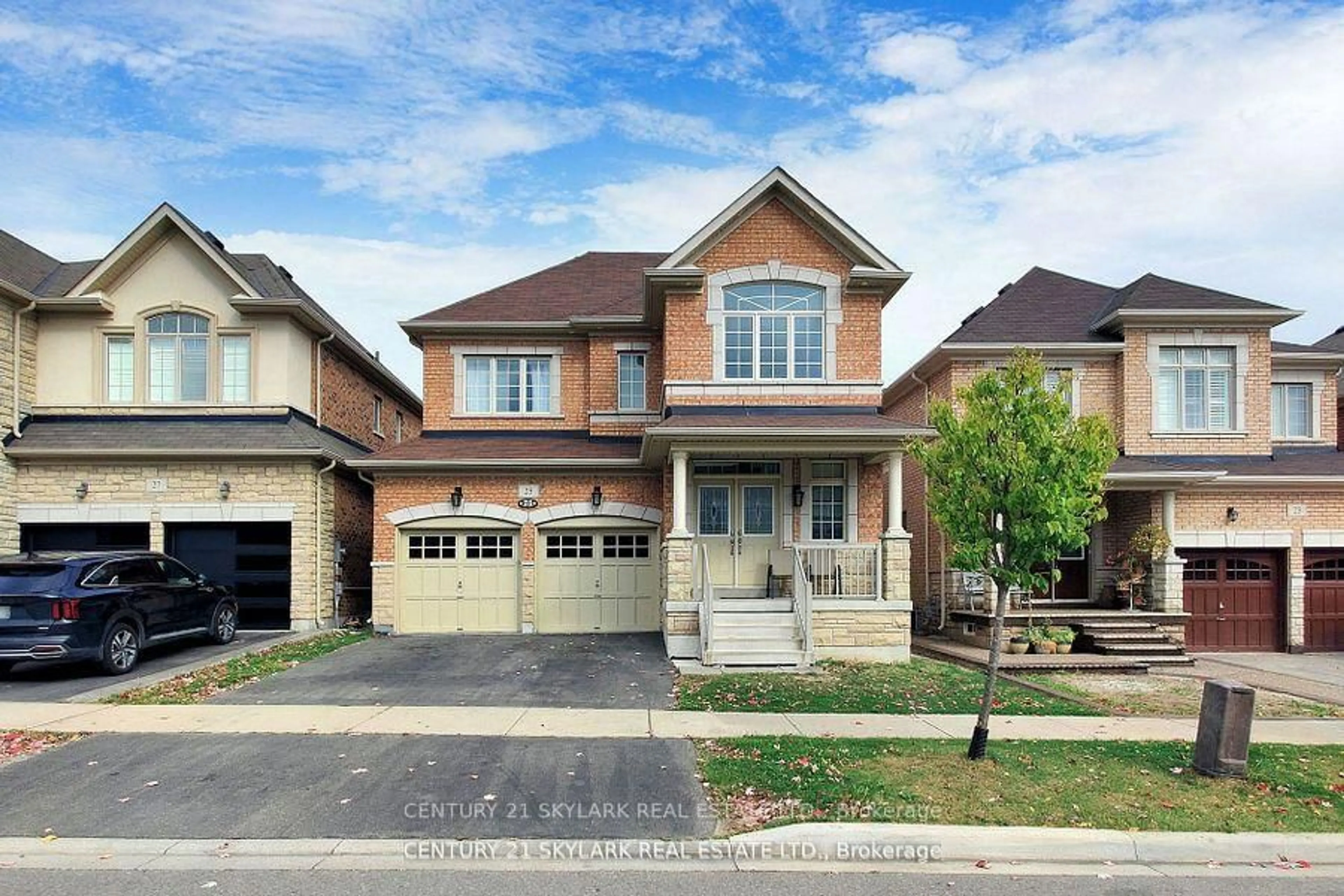 Home with brick exterior material, street for 25 Fieldstone Lane Ave, Caledon Ontario L7C 4A2