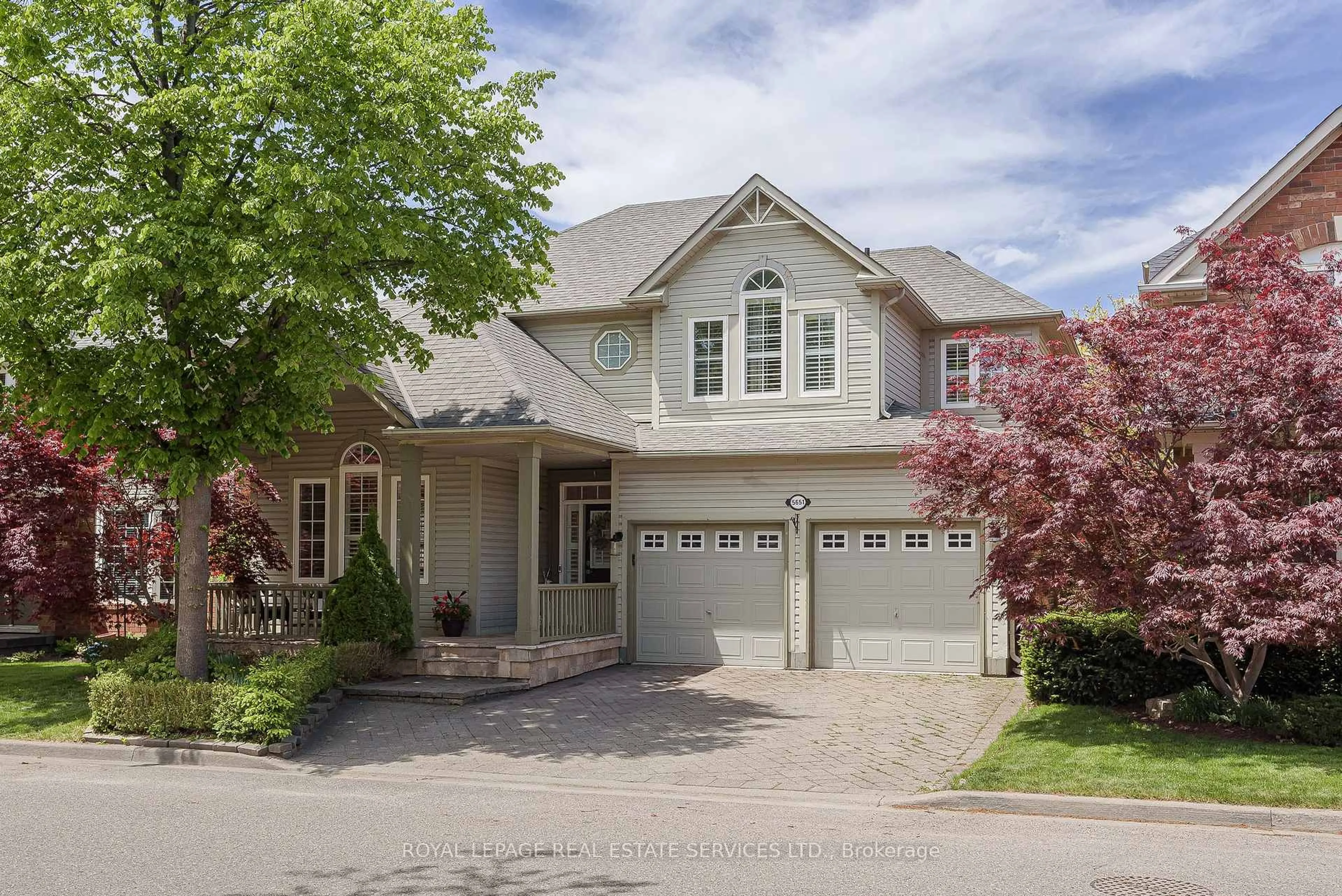 Home with brick exterior material, street for 5651 Roseville Crt, Burlington Ontario L7L 6V4