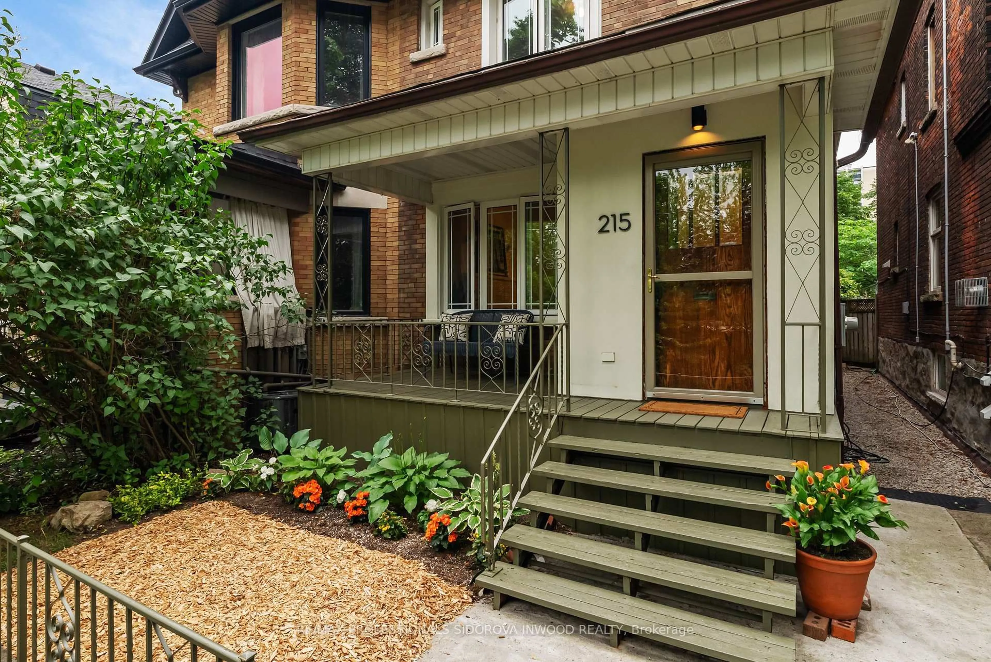 Home with brick exterior material, street for 215 Glenlake Ave, Toronto Ontario M6P 1E9