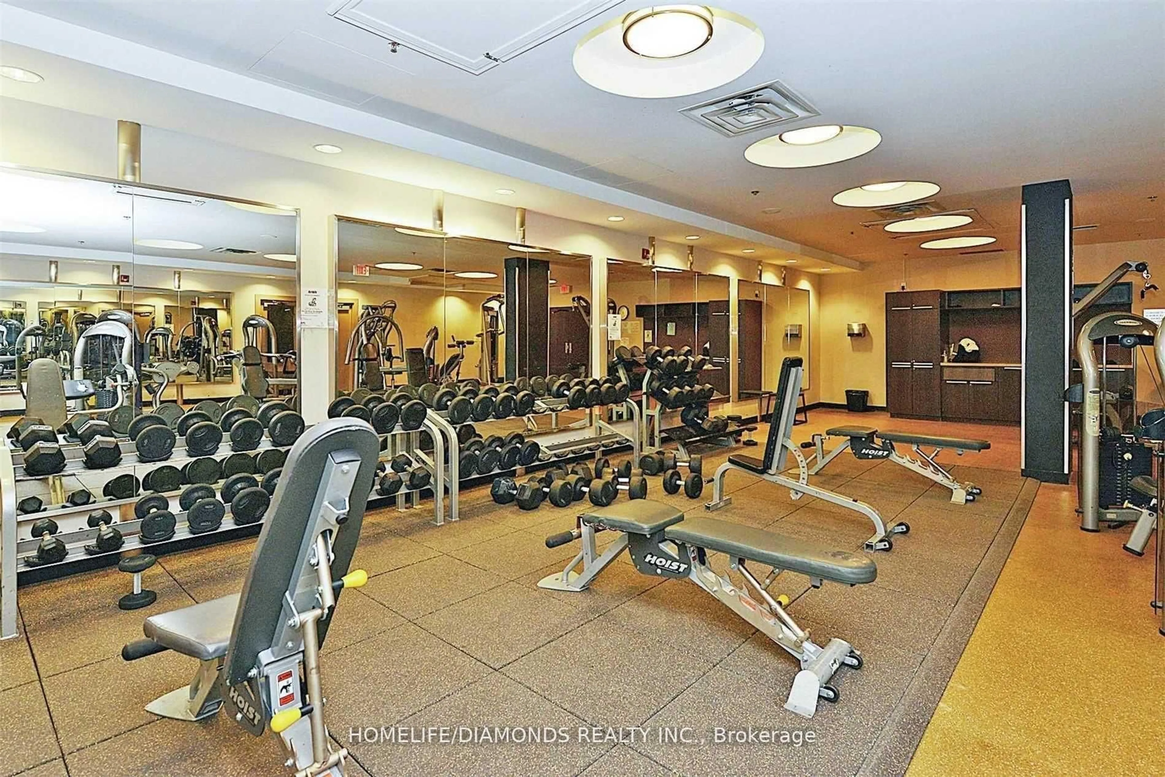Gym or fitness room for 80 Absolute Ave #401, Mississauga Ontario L4Z 0A5