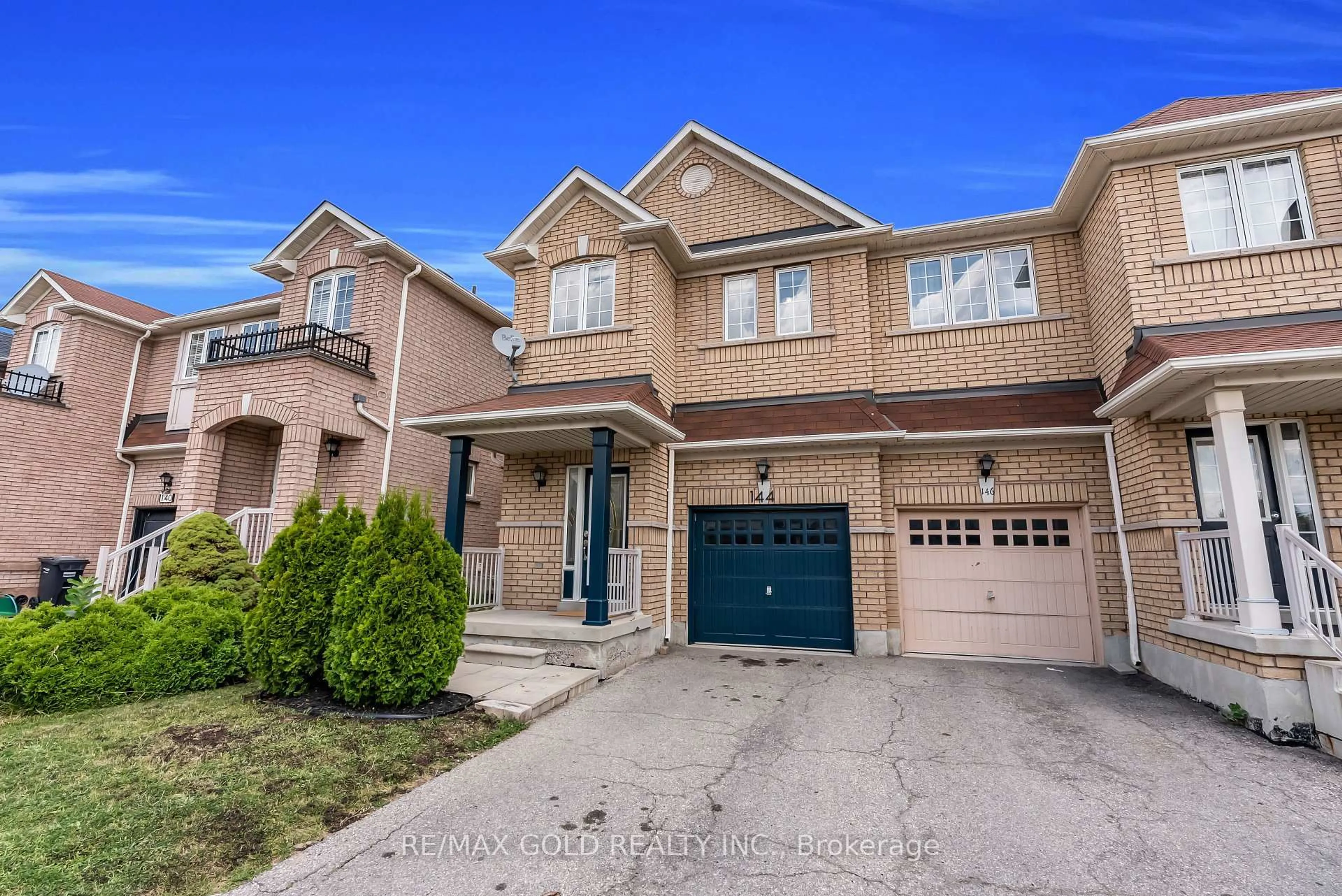 Home with brick exterior material, street for 144 Crystalview Cres, Brampton Ontario L6P 2R8