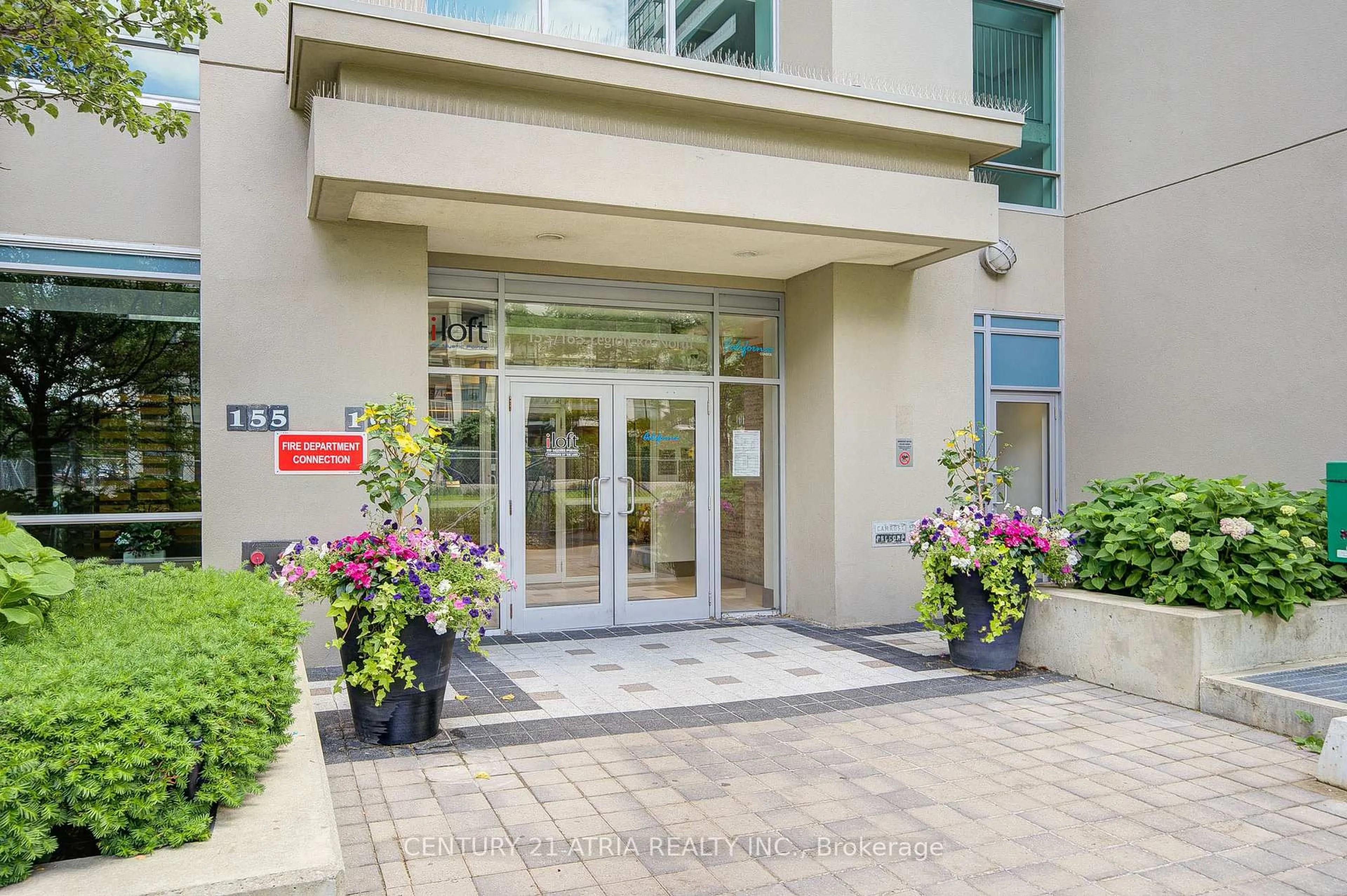 Indoor foyer for 155 Legion Rd #1312, Toronto Ontario M8Y 0A7