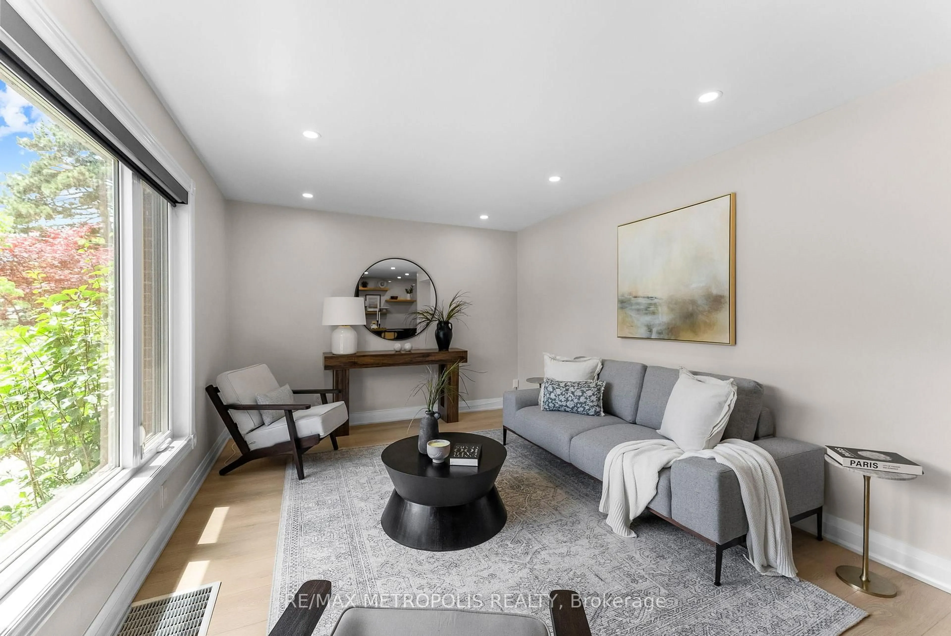 Living room with furniture, unknown for 96 Allenby Ave, Toronto Ontario M9W 1S9