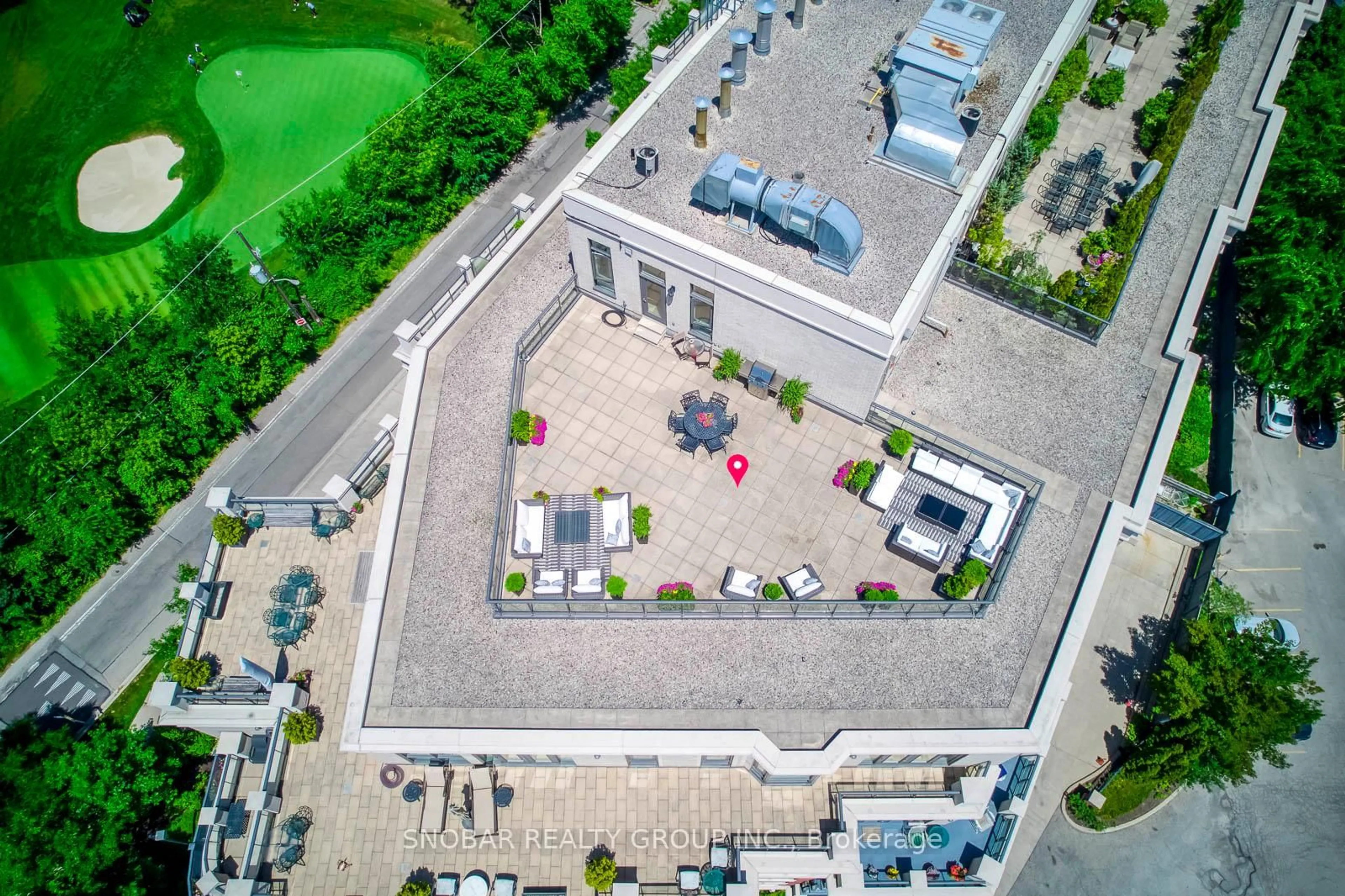 A pic from outside/outdoor area/front of a property/back of a property/a pic from drone, unknown for 9 Burnhamthorpe Cres #PH3, Toronto Ontario M9A 0A6
