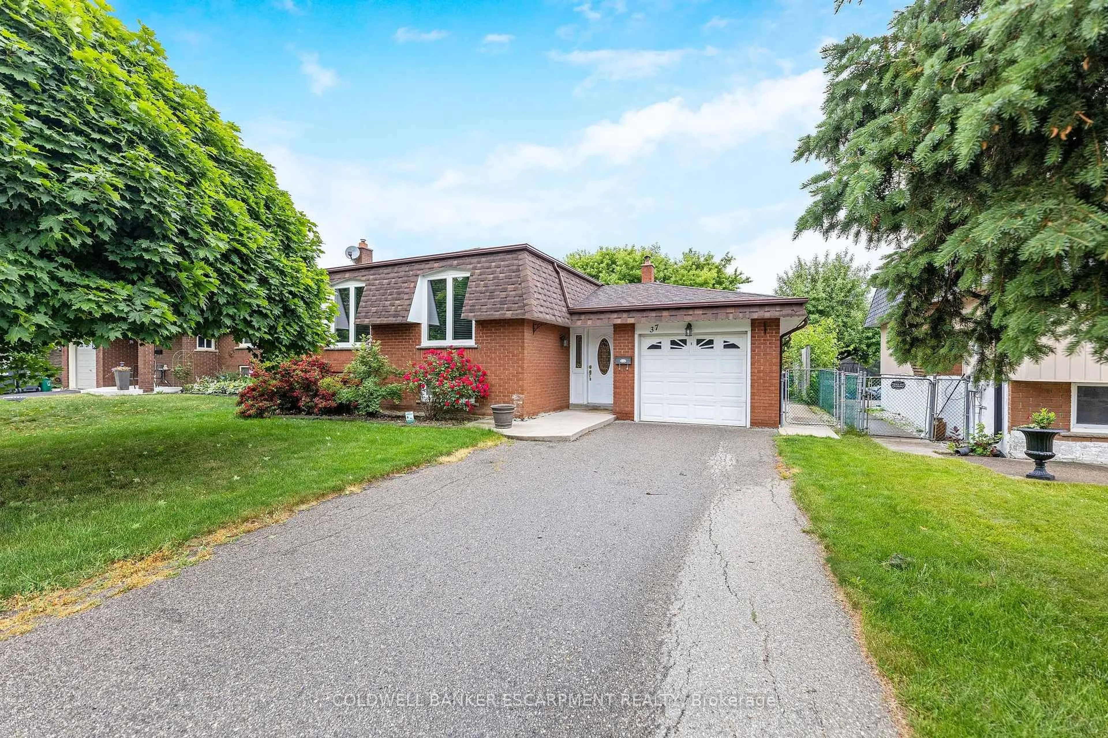 Home with brick exterior material, street for 37 Grassmere Cres, Brampton Ontario L6S 1C9
