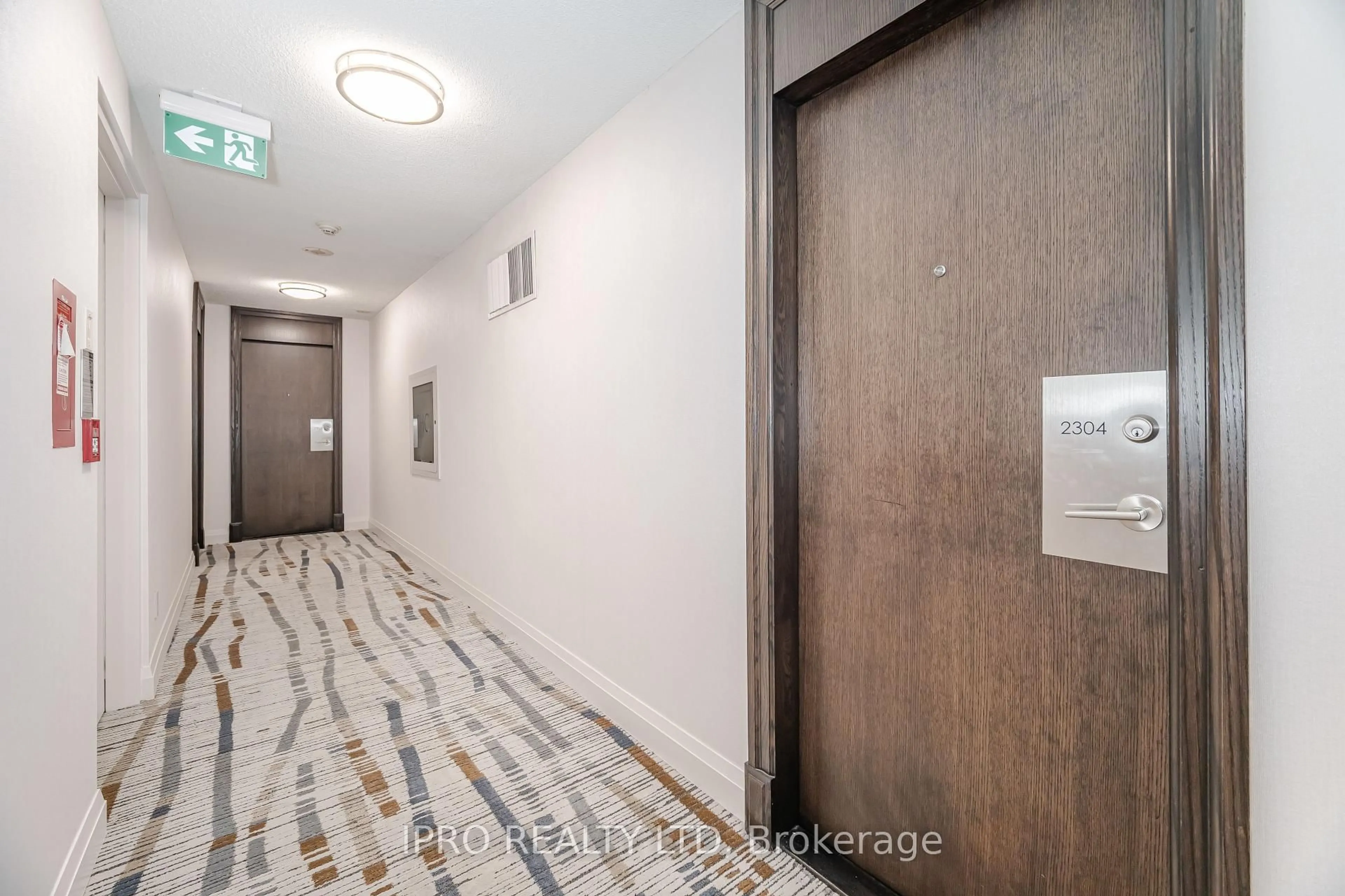 Indoor foyer for 3 Michael Power Pl #2304, Toronto Ontario M9A 0A2