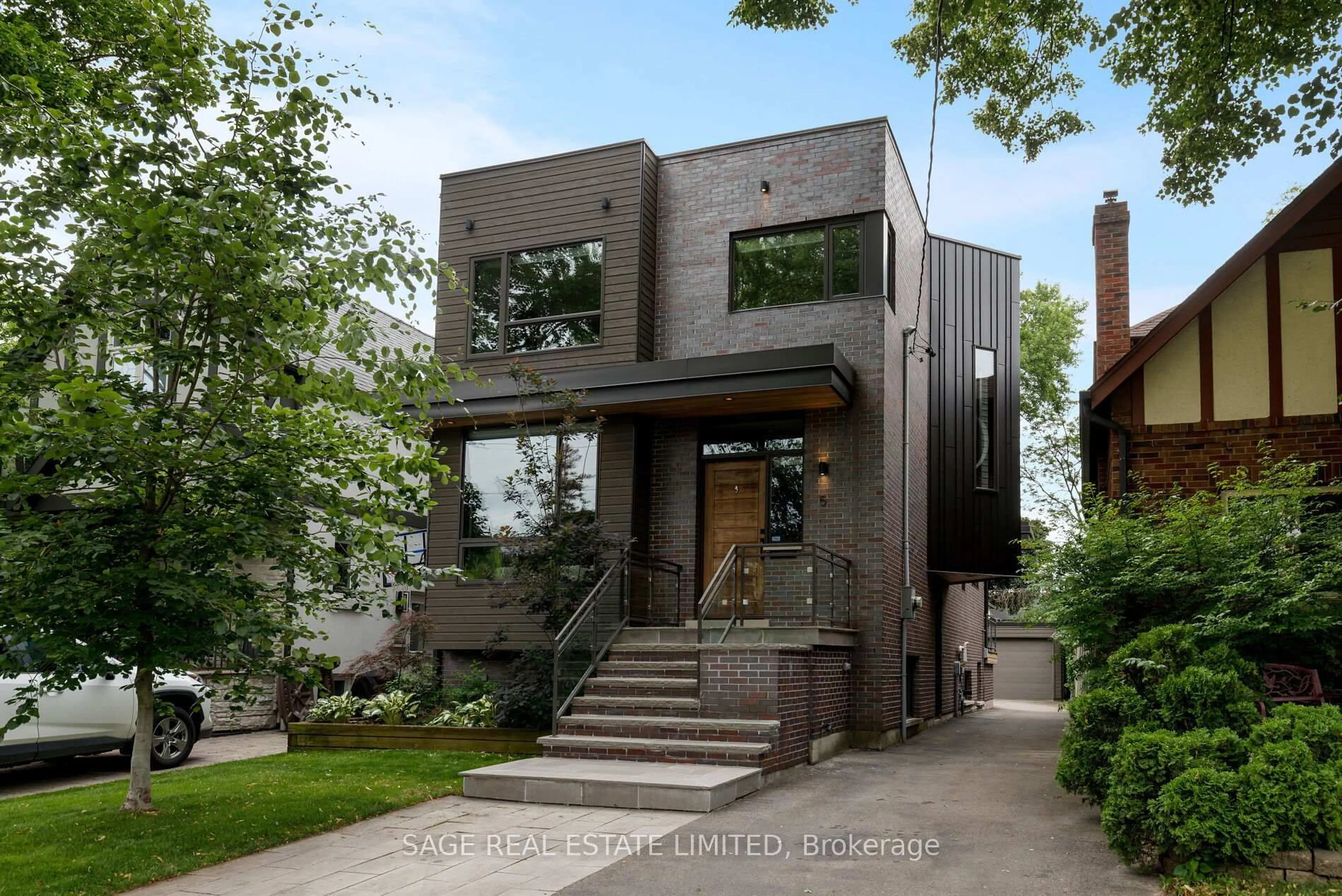 Home with brick exterior material, street for 5 Bermuda Ave, Toronto Ontario M8Y 2P6