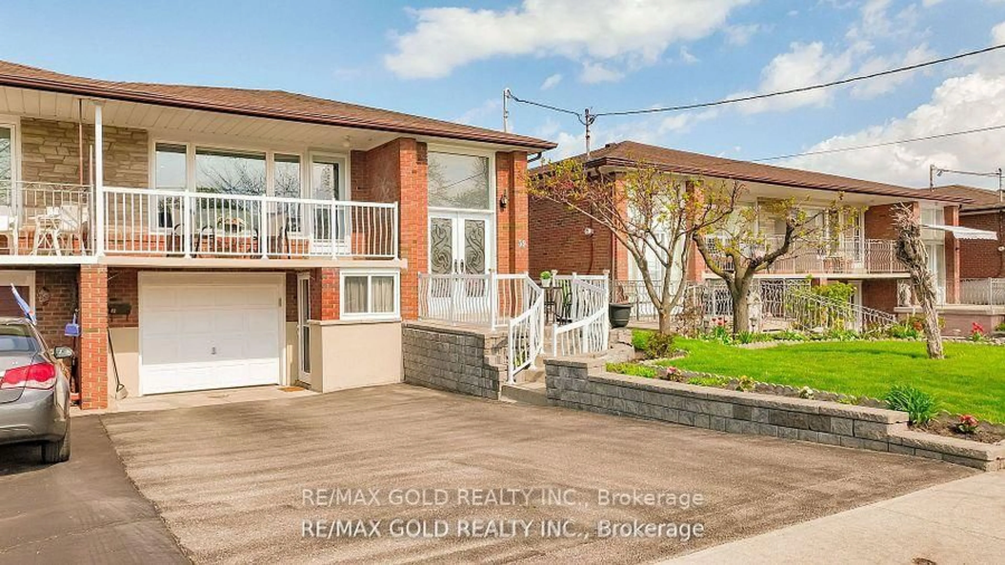 Home with brick exterior material, street for 59 Seacliff Blvd, Toronto Ontario M9L 2G7