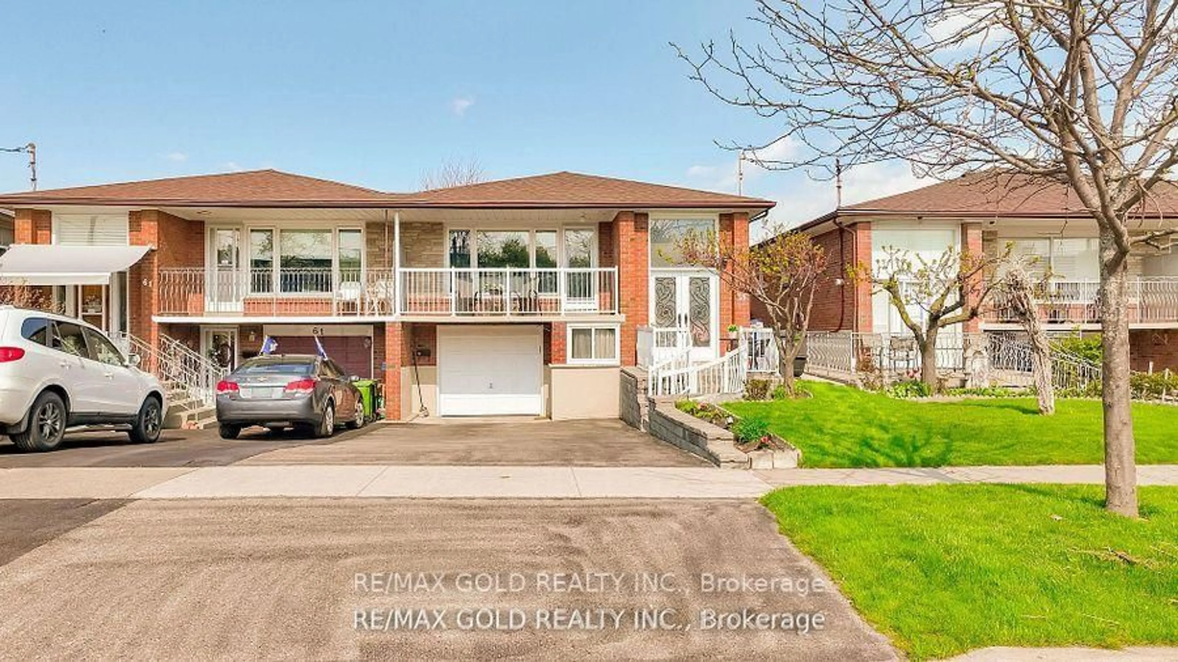 Home with brick exterior material, street for 59 Seacliff Blvd, Toronto Ontario M9L 2G7