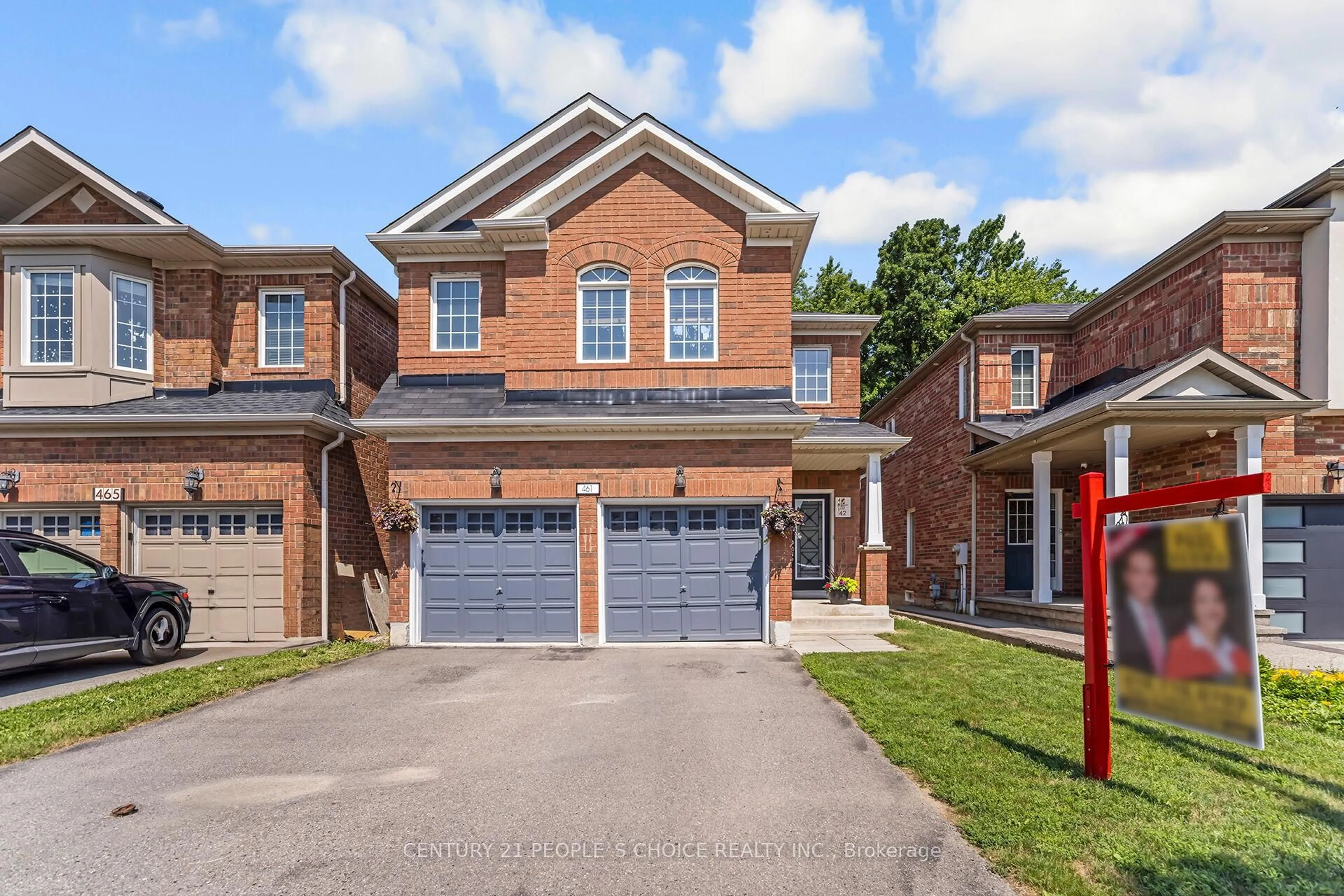 Home with brick exterior material, street for 461 Acumen Crt, Mississauga Ontario L5W 0E2