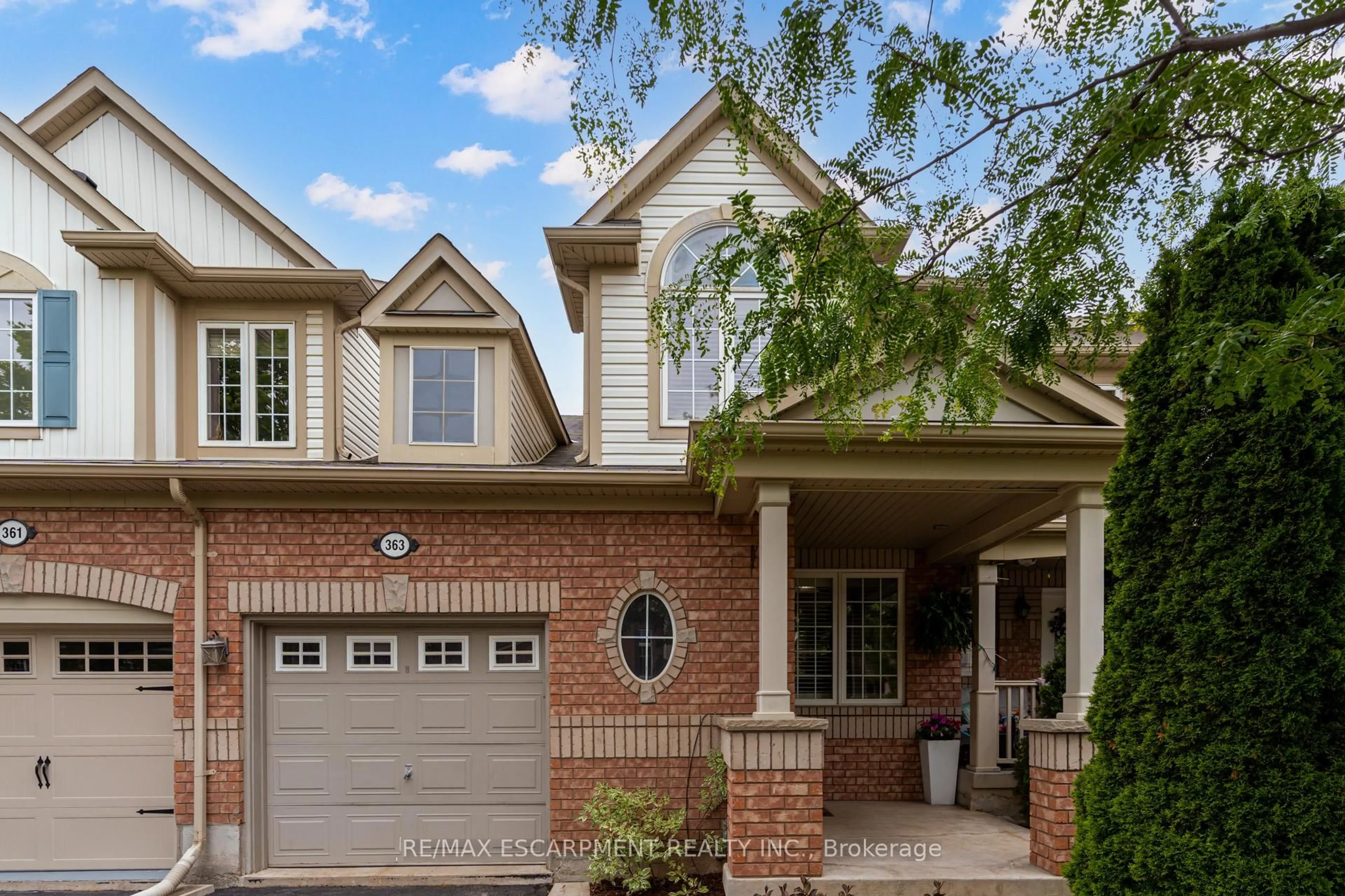 Home with brick exterior material, street for 363 Prosser Circ, Milton Ontario L9T 0P6