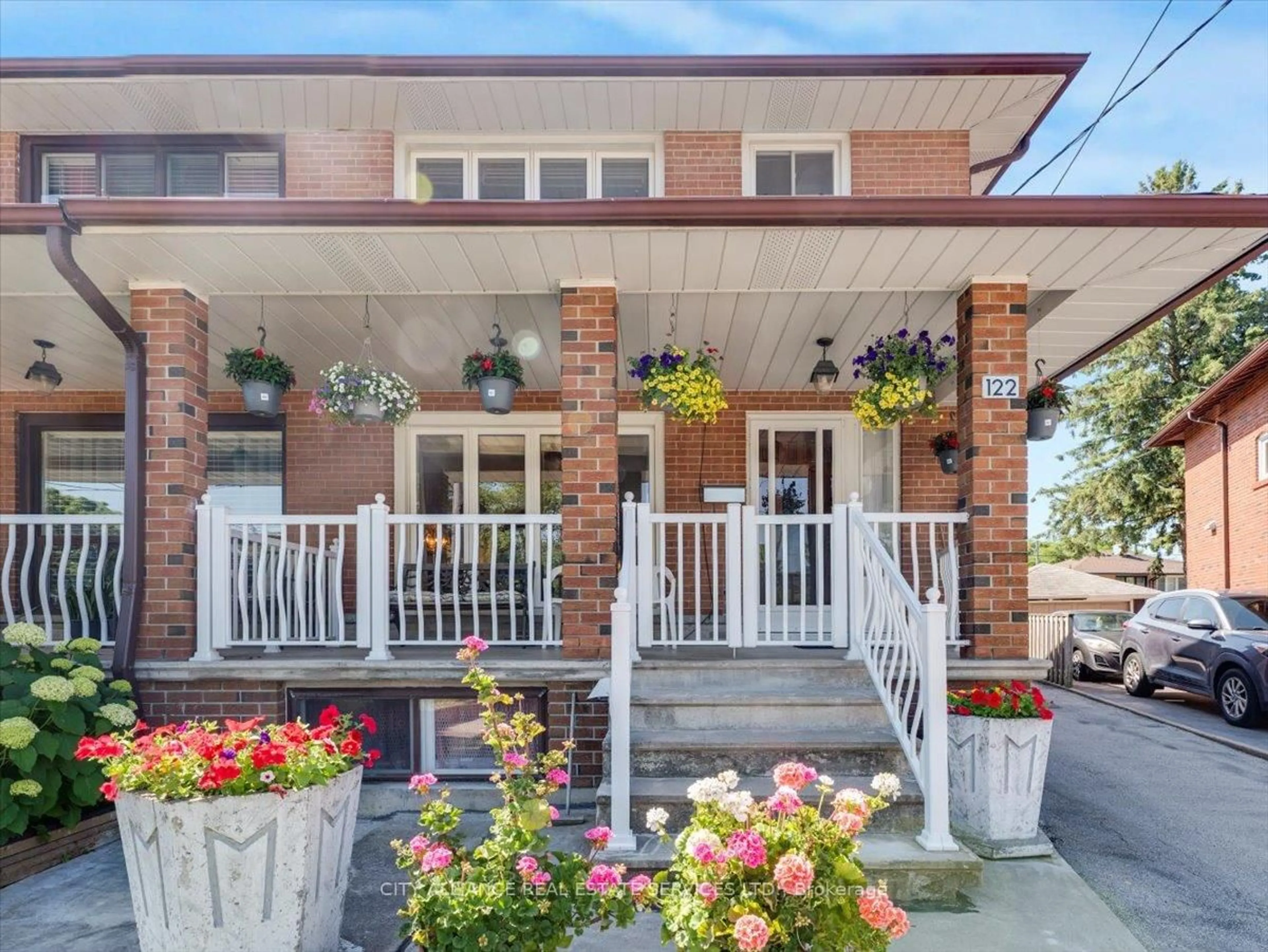 Home with brick exterior material, unknown for 122 Brookhaven Dr, Toronto Ontario M6M 4P2