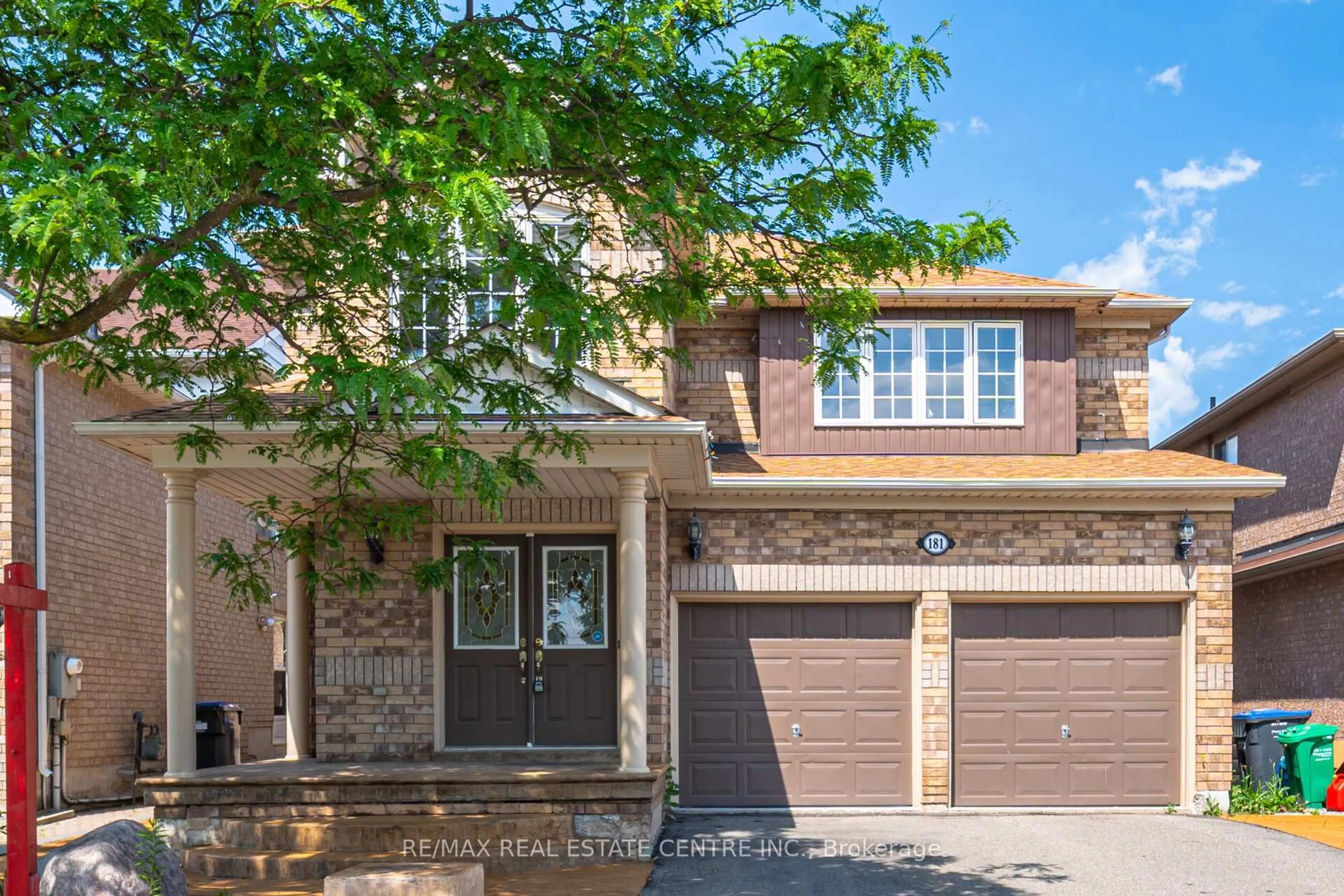 Home with brick exterior material, street for 181 Brisdale Dr, Brampton Ontario L7A 2Y8