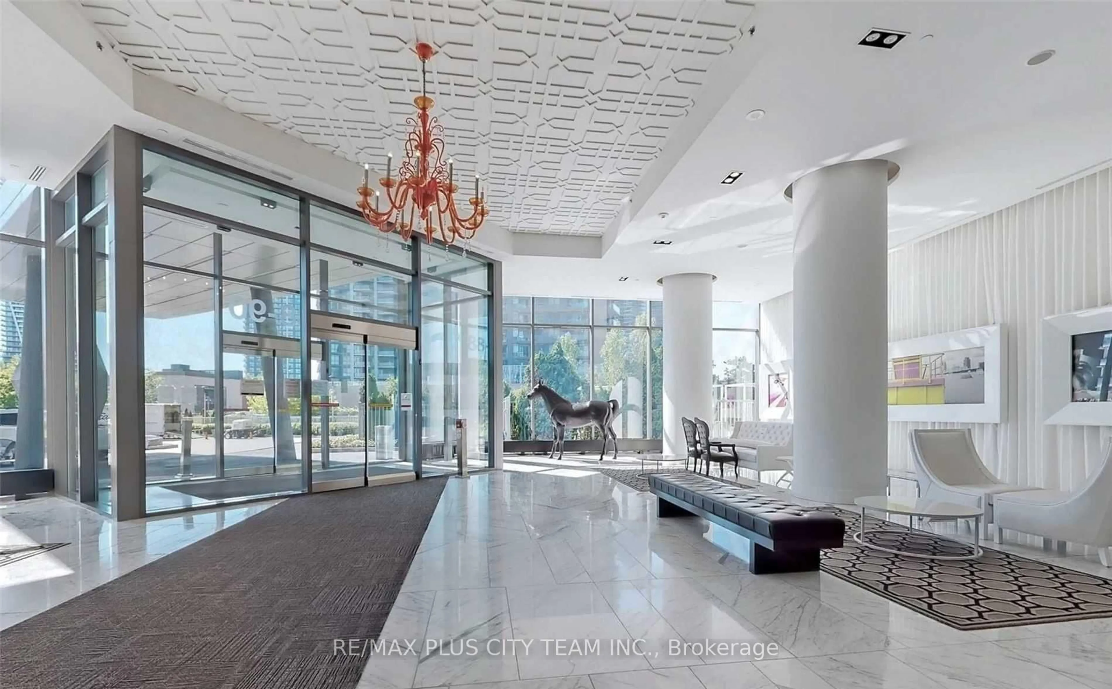 Lobby for 88 Park Lawn Rd #2316, Toronto Ontario M8Y 0B5