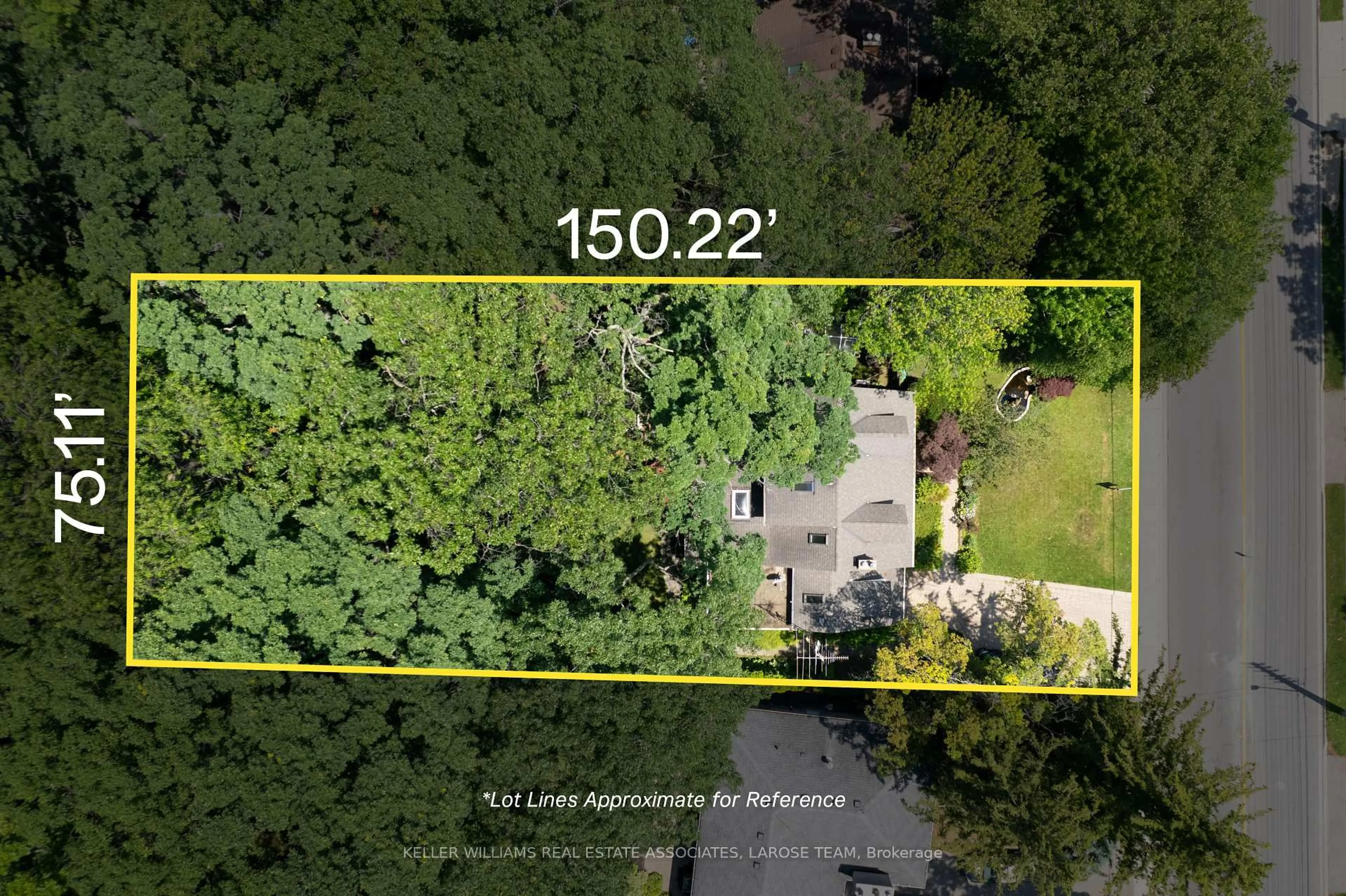A pic from outside/outdoor area/front of a property/back of a property/a pic from drone, forest/trees view for 101 Mineola Rd, Mississauga Ontario L5G 2E6